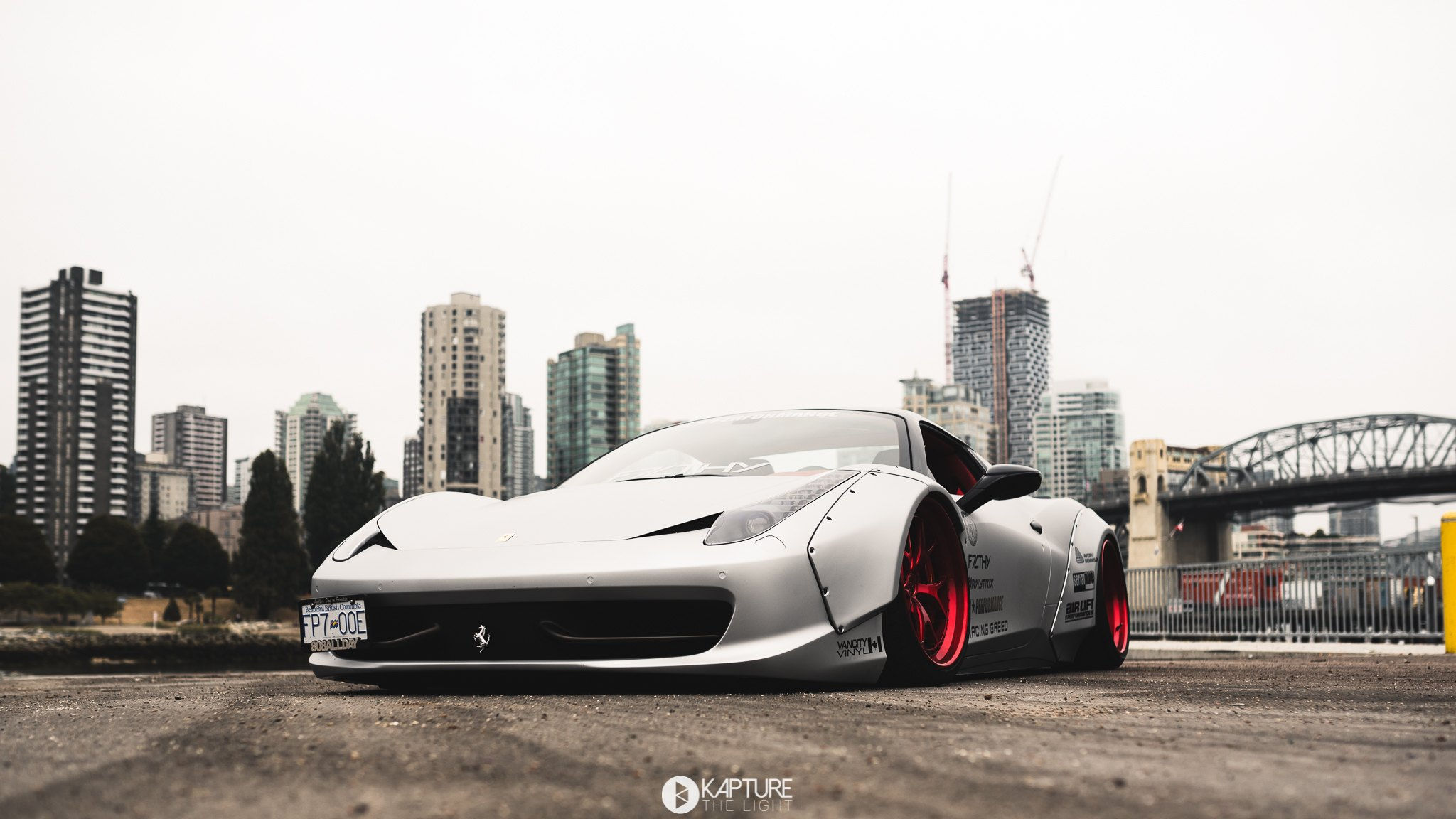 Wallpaper #lBkWBo8BtGB6xQ78ylM553 Ferrari 458 Goes Racy with a Custom Body Kit Caridcom Gallery