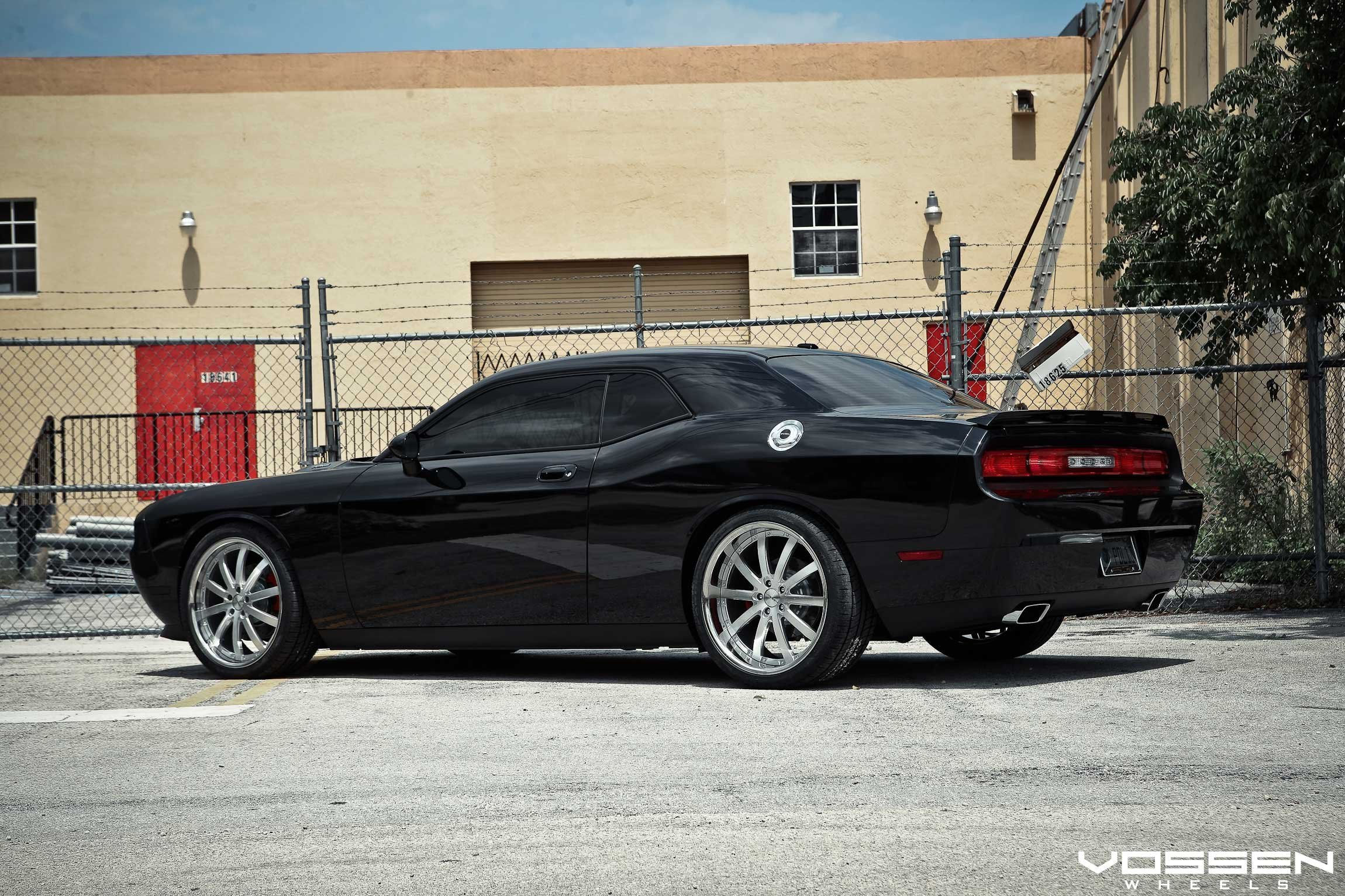 Wallpaper #Q__mZ5MB3lSXT3zU1ONB164 Custom Parts Beautify Black Dodge Challenger Caridcom Gallery