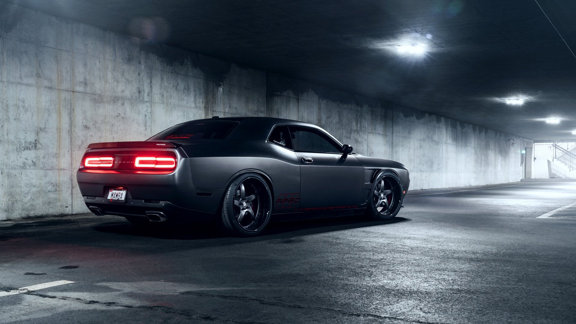 Wallpaper #84950 2018 Dodge Challenger Srt Demon Black Satin Hood Only 594 Miles Bone