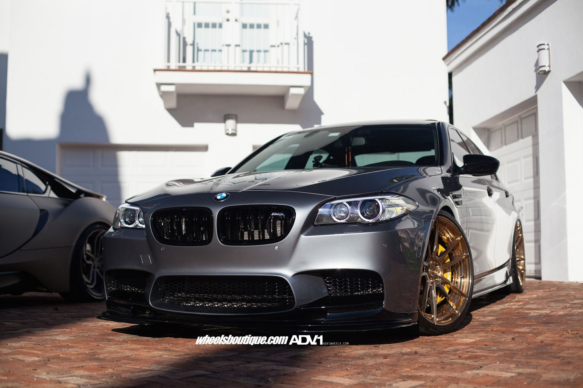 Wallpaper #4xVguI4BmMigT4UnAlSP47 Platinum Gray BMW M5 with Bronze Custom Wheels by Adv1 Caridcom Gallery