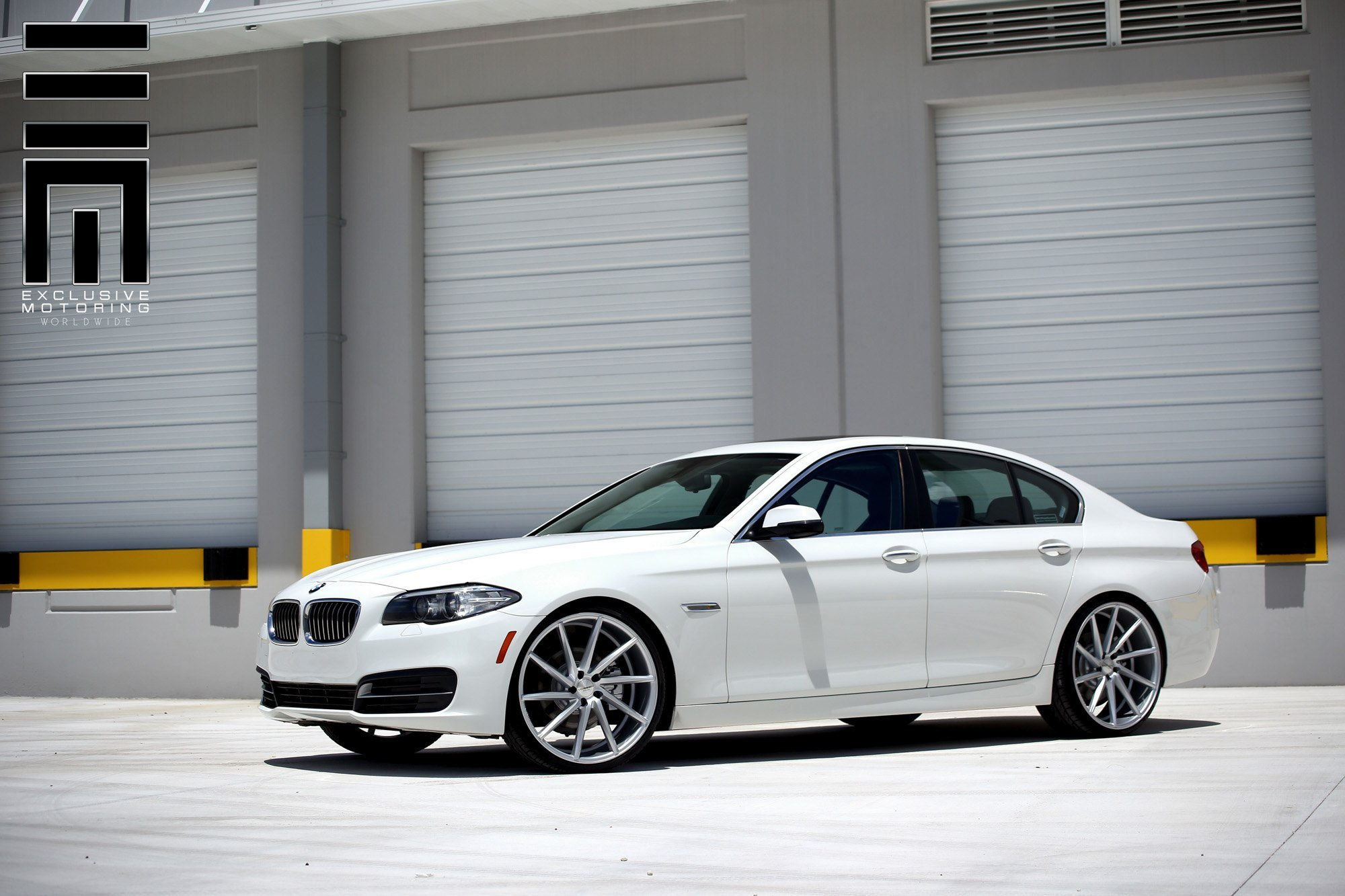 Wallpaper #_nMkgI4BFI5NbQksCxe156 White BMW 5 Series Gets Enhanced Lighting and Exterior Goodies Carid