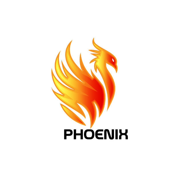 Wallpaper #eJyi4ZIBZHQxiYar67ym439 Modern Flying Phoenix Shot Bird Logo Design Vector Download Logodee