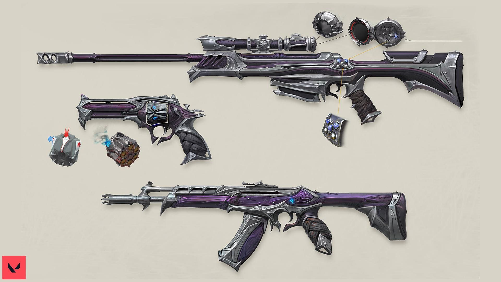 Wallpaper #p5wQ4ZIBZHQxiYar3LnR178 The Reaver Skin Collection is Returning to Valorant