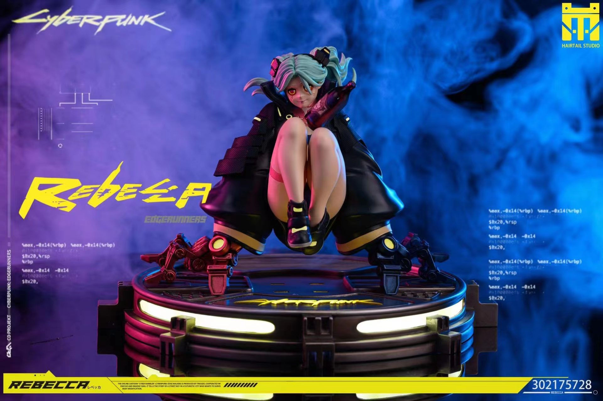 Wallpaper #I6WROJMBVBiSkHCaw440196 Hairtail Studio Cyberpunk Edgerunner Rebecca 16 Gk Resin Statue