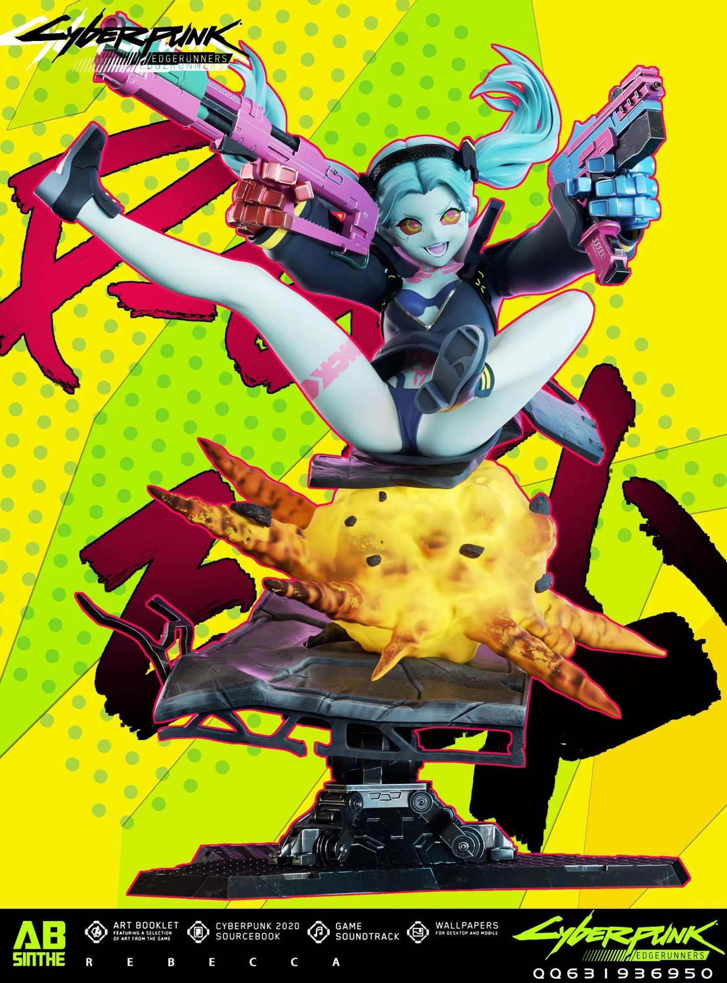 Wallpaper #rXPch44BFI5NbQkstiFg18 Absinthe Studio Cyberpunk Edgerunner Rebecca 16 Gk Resin Statue