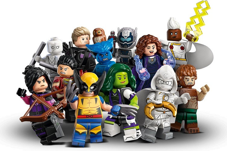 Wallpaper #VLgn2pIBJvJKYCmEXPAr396 Lego 71039 Minifigures Marvel Studios Series 2 Complete Serie 12