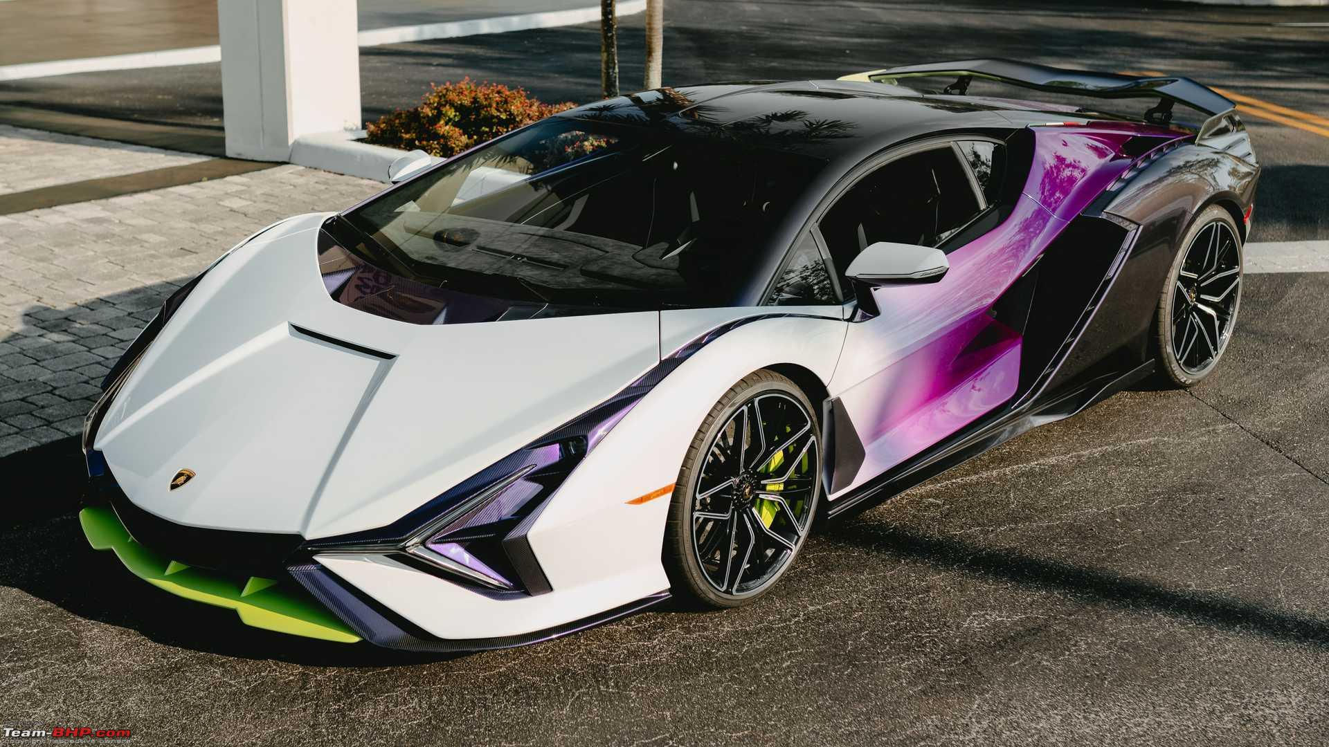 Wallpaper #2meb55IBSpphPi3-_DiQ24 Lamborghini Sian Debuts as the Brands 1st Electrified Production Car