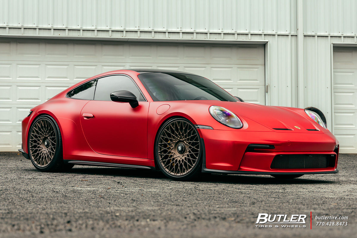 Wallpaper #AzqDRpMBqYyW1bBtTrOu12 Porsche 992 Gt3 Touring with 22in Hre 501m Wheels Exclusively from