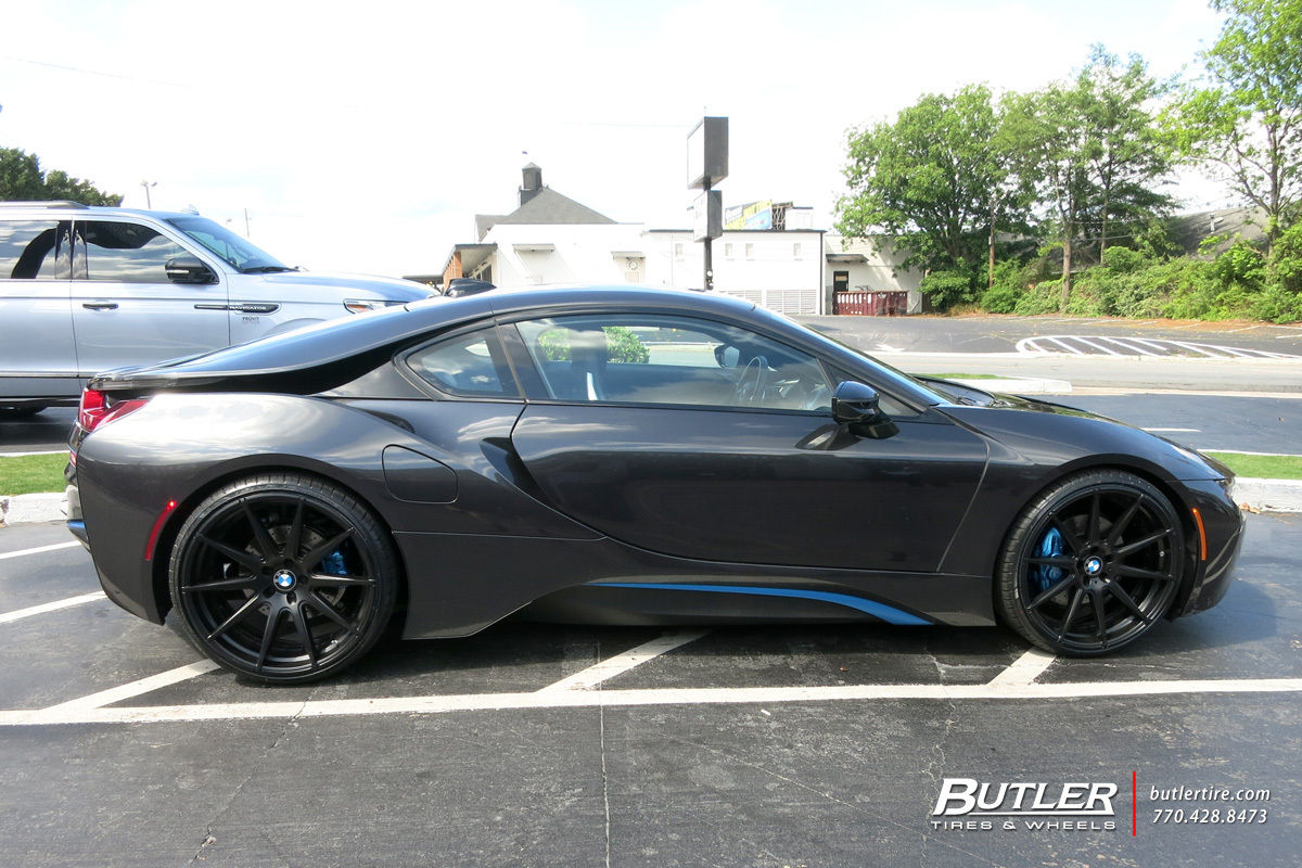 Wallpaper #XEUHko4B7YBJg1BVfZ5Q26 BMW i8 with 22in Niche Essen Wheels Exclusively from Butler Tires and