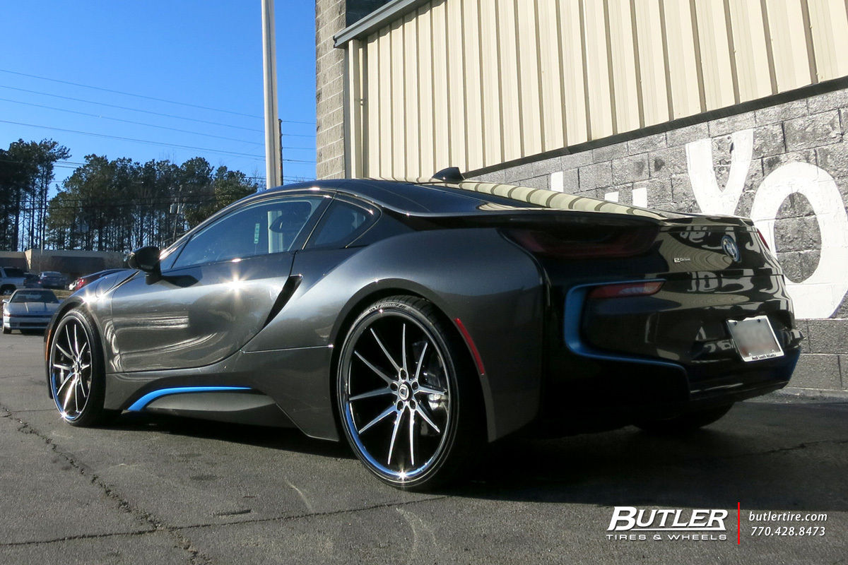 Wallpaper #XEUHko4B7YBJg1BVfZ5Q24 BMW i8 with 22in Asanti Abl4 Wheels Exclusively from Butler Tires and