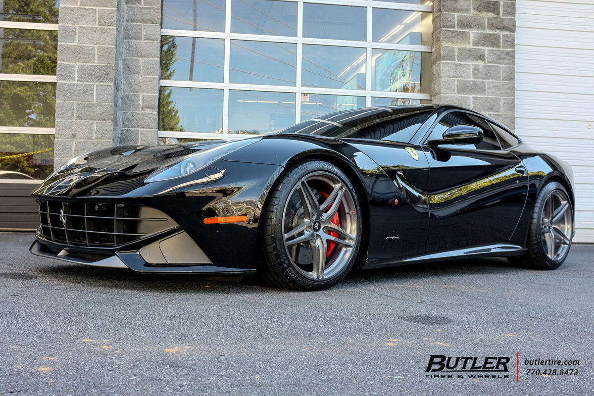 Wallpaper #UBr0TpMB1yWOL4qgMn7N115 Ferrari F12 Berlinetta with 21in Hre P107 Wheels Exclusively from