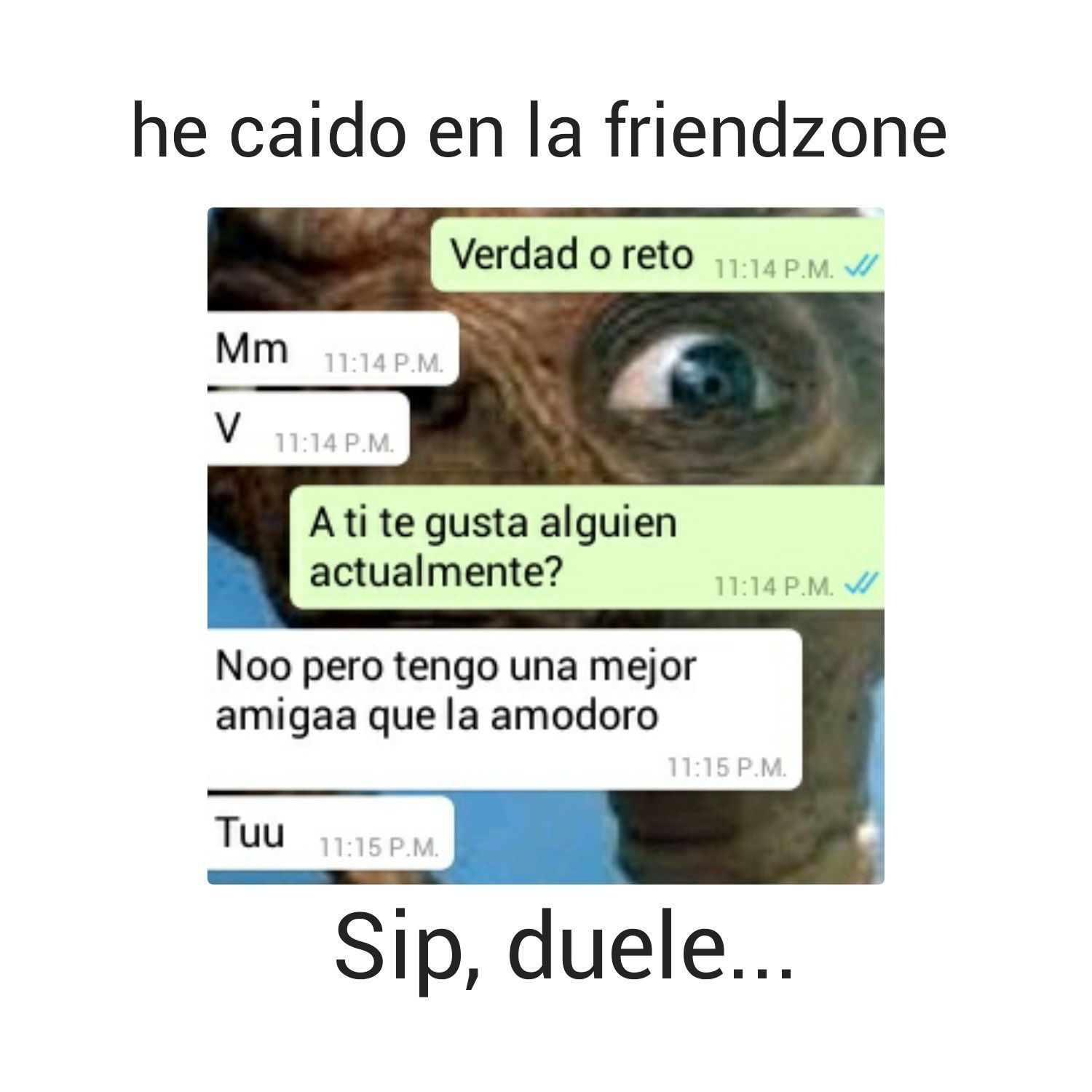 Wallpaper #PCy3SpMB0E1QgA7wKvdg81 Friendzoneada V Meme Subido Por Smileyface 666 Memedroid