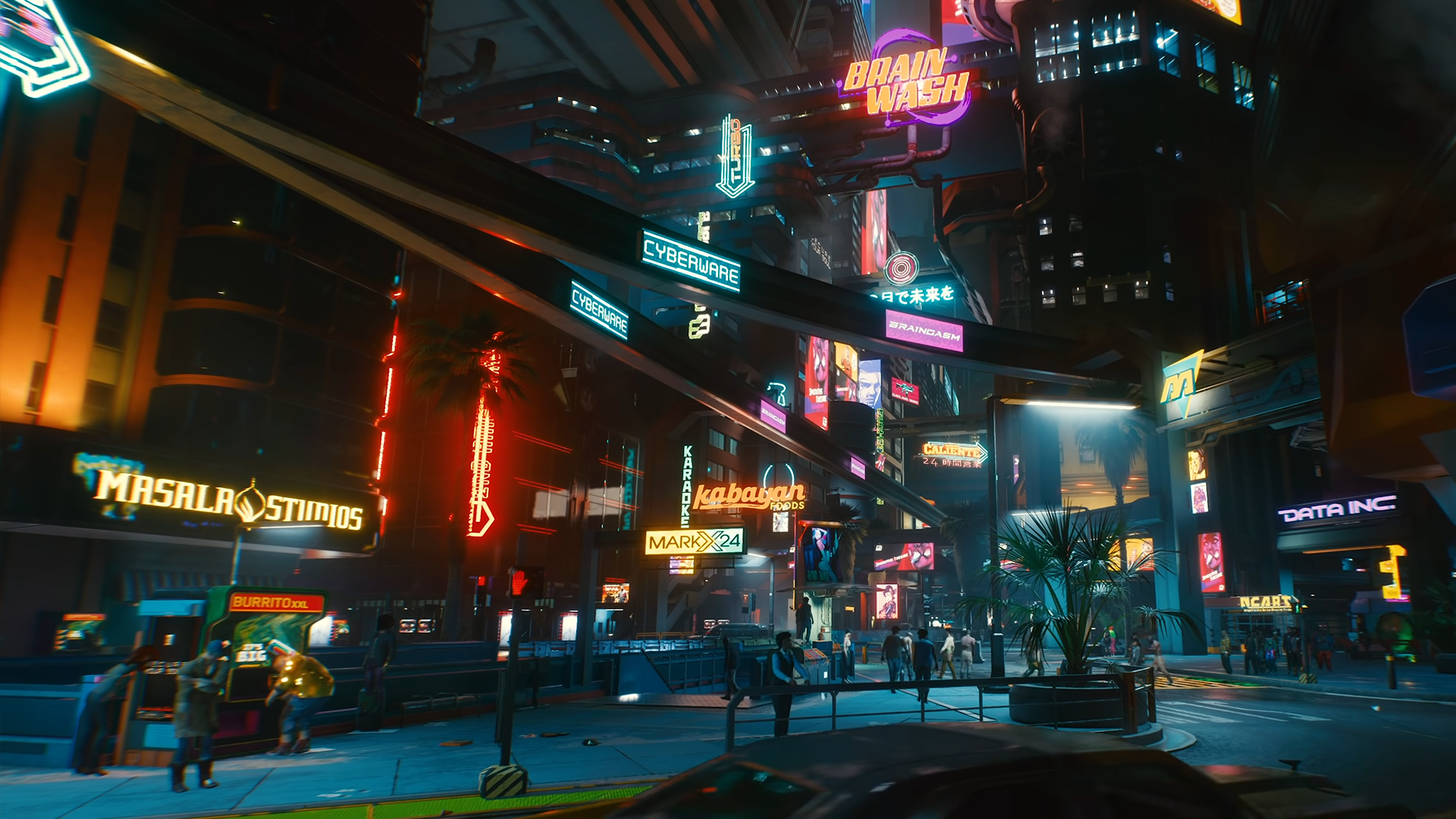 Wallpaper #IxlMAo8BtGB6xQ783UqN36 Jack This Rtx Powered 4K Cyberpunk 2077 Trailer into Your Neuralware Nag