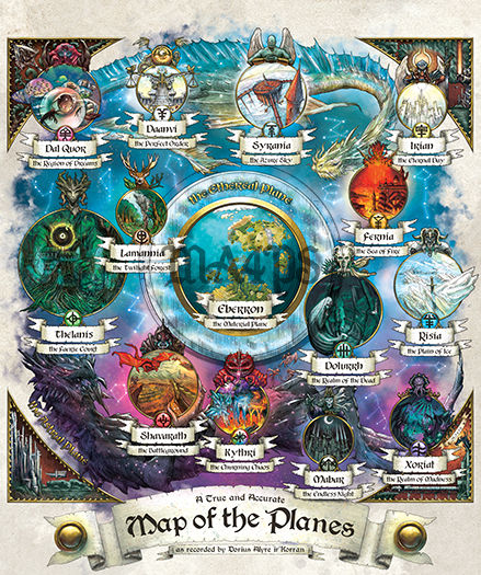 Wallpaper #nbjR25IBJvJKYCmEbvi_413 Dd 5e Exploring Eberrons Map of the Planes En World Tabletop Rpg
