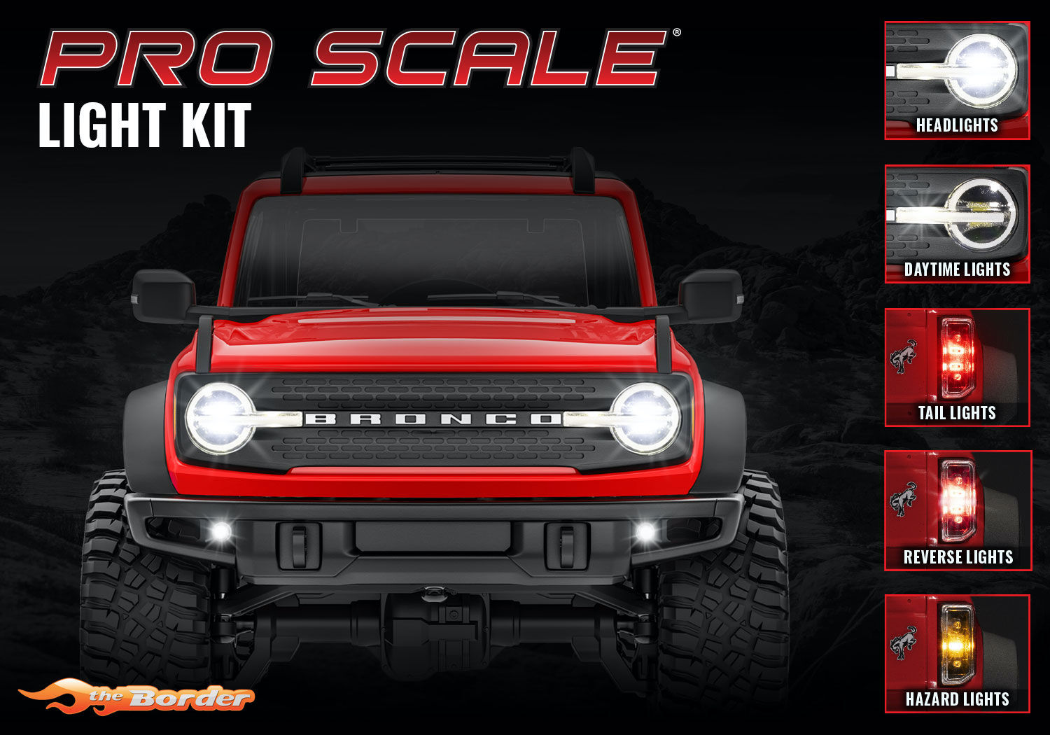 Wallpaper #OuquVZMBlwTYPL18rA5u475 Traxxas Trx 4m Bronco Pro Scale Light Set 9783