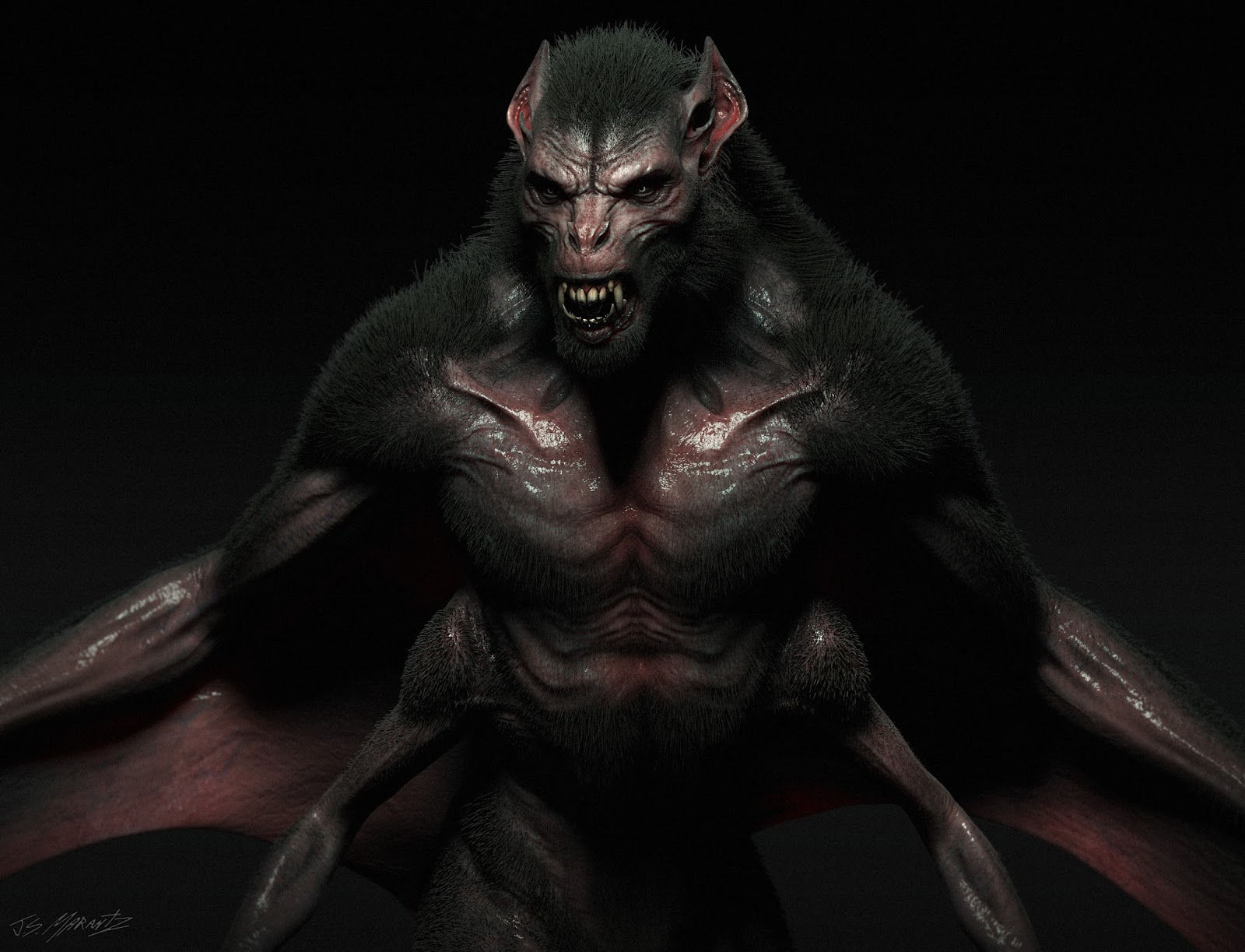 Wallpaper #dfTIOpMBKFX8bn3roXlL50 Concept Art Workshop Bat Creature