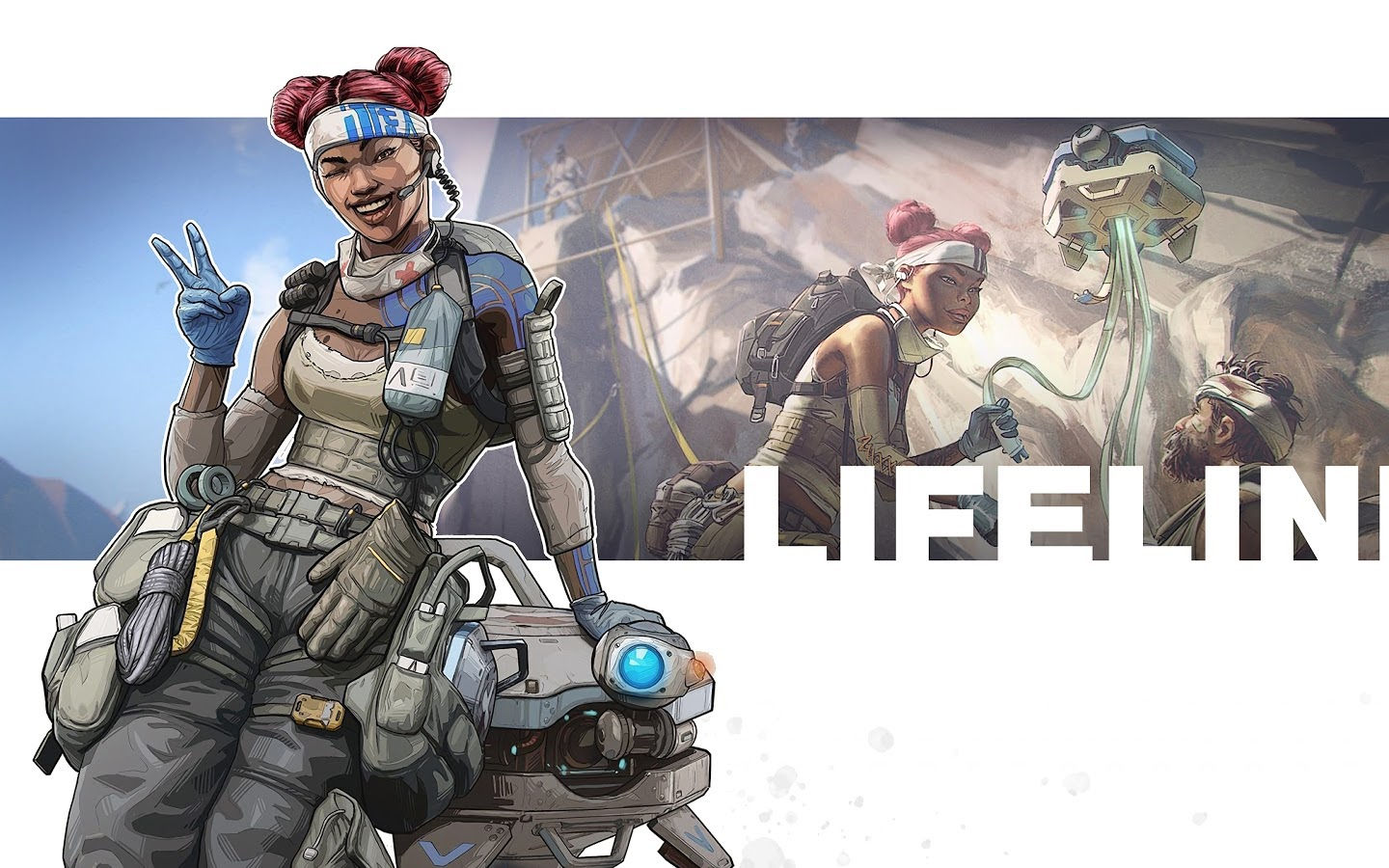 Wallpaper #1BlGN48BtGB6xQ785KWx55 Apex Legends Lifeline 4K 32 Wallpaper PC Desktop