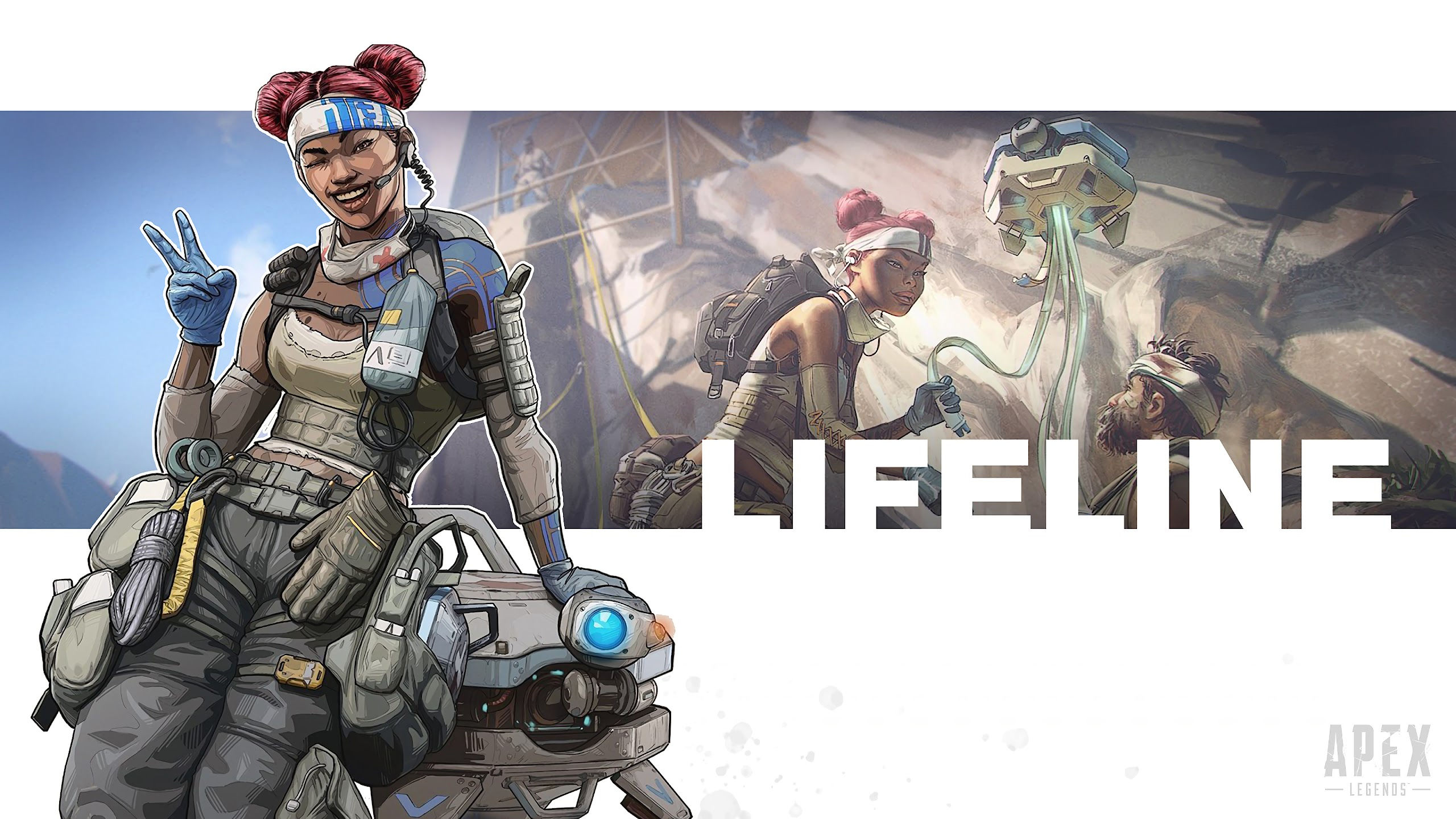 Wallpaper #f3PohI4BFI5NbQkskB2Z11 Apex Legends Lifeline 4K 32 Wallpaper PC Desktop