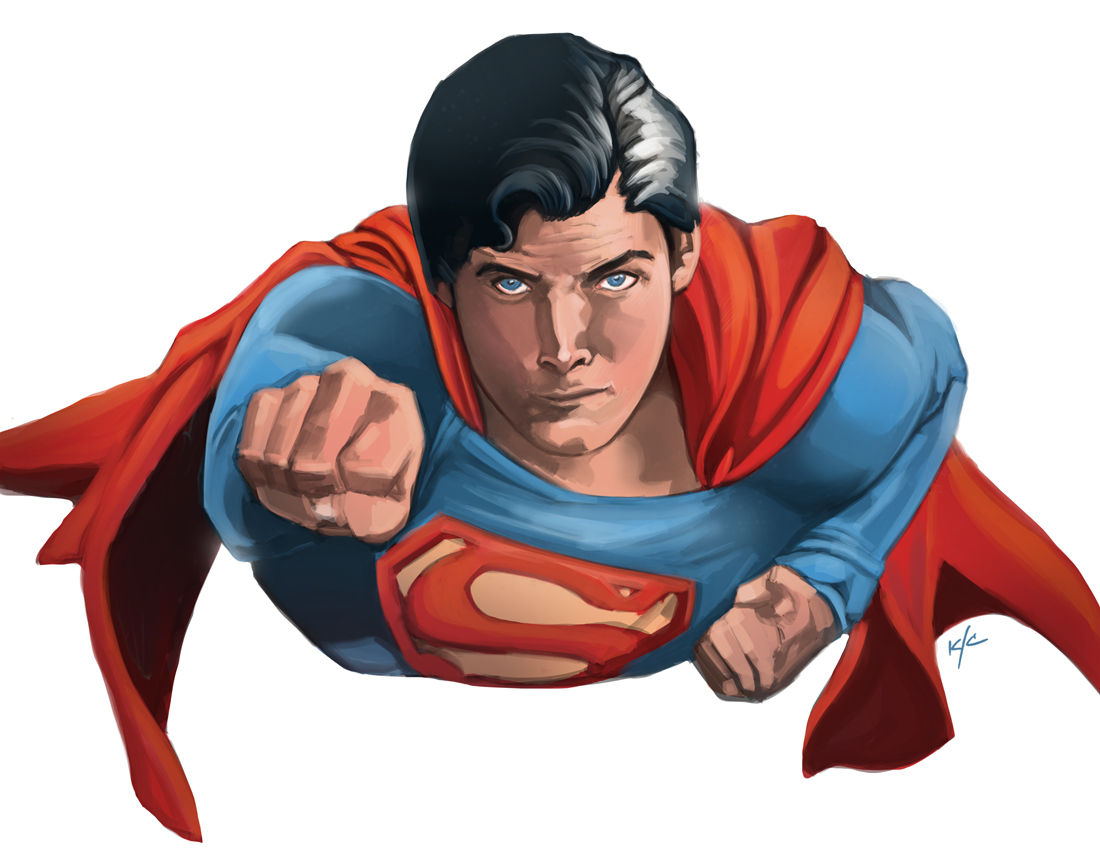Wallpaper #8RlXO48BtGB6xQ78eK_659 The Bad Flip Blog Superman Color Sketch