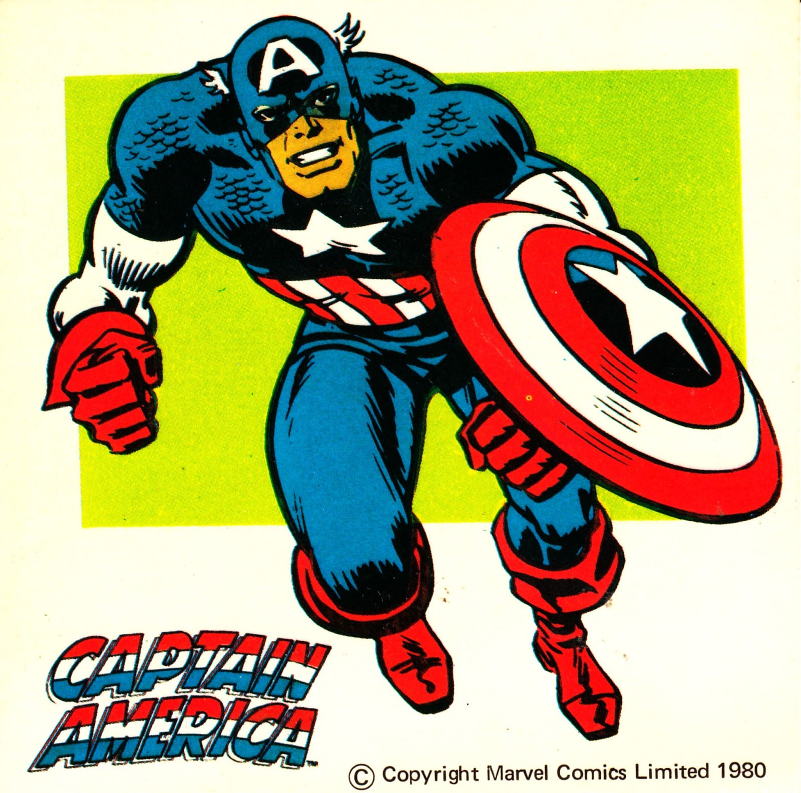 Wallpaper #PnQzw44B_8f4nGFagHDK7 Starlogged Geek Media Again 1981 Captain America Issue 1 Marvel Uk