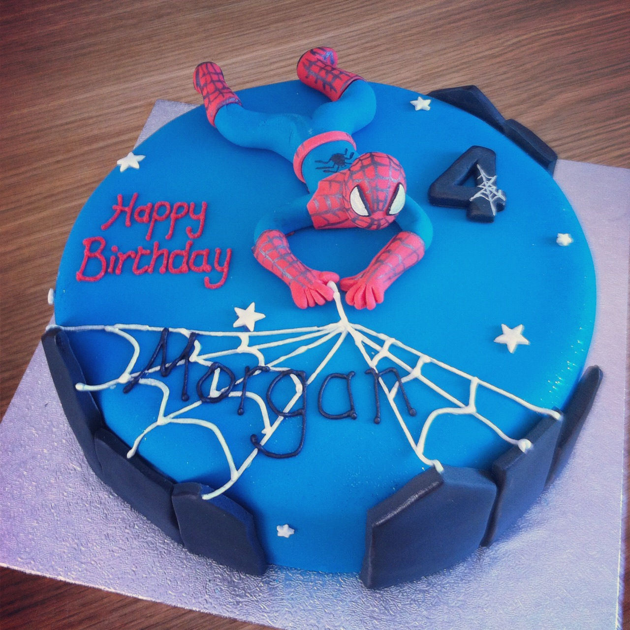 Wallpaper #Oxk-Oo8BtGB6xQ78BKws25 Caked in Icing Spiderman Cake