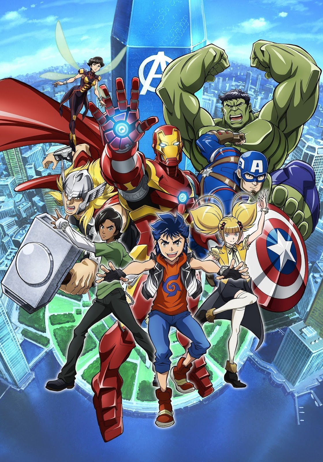 Wallpaper #shnsEo8BtGB6xQ78dGRS11 Fecha De Lanzamiento Para El Anime Marvel Future Avengers S2