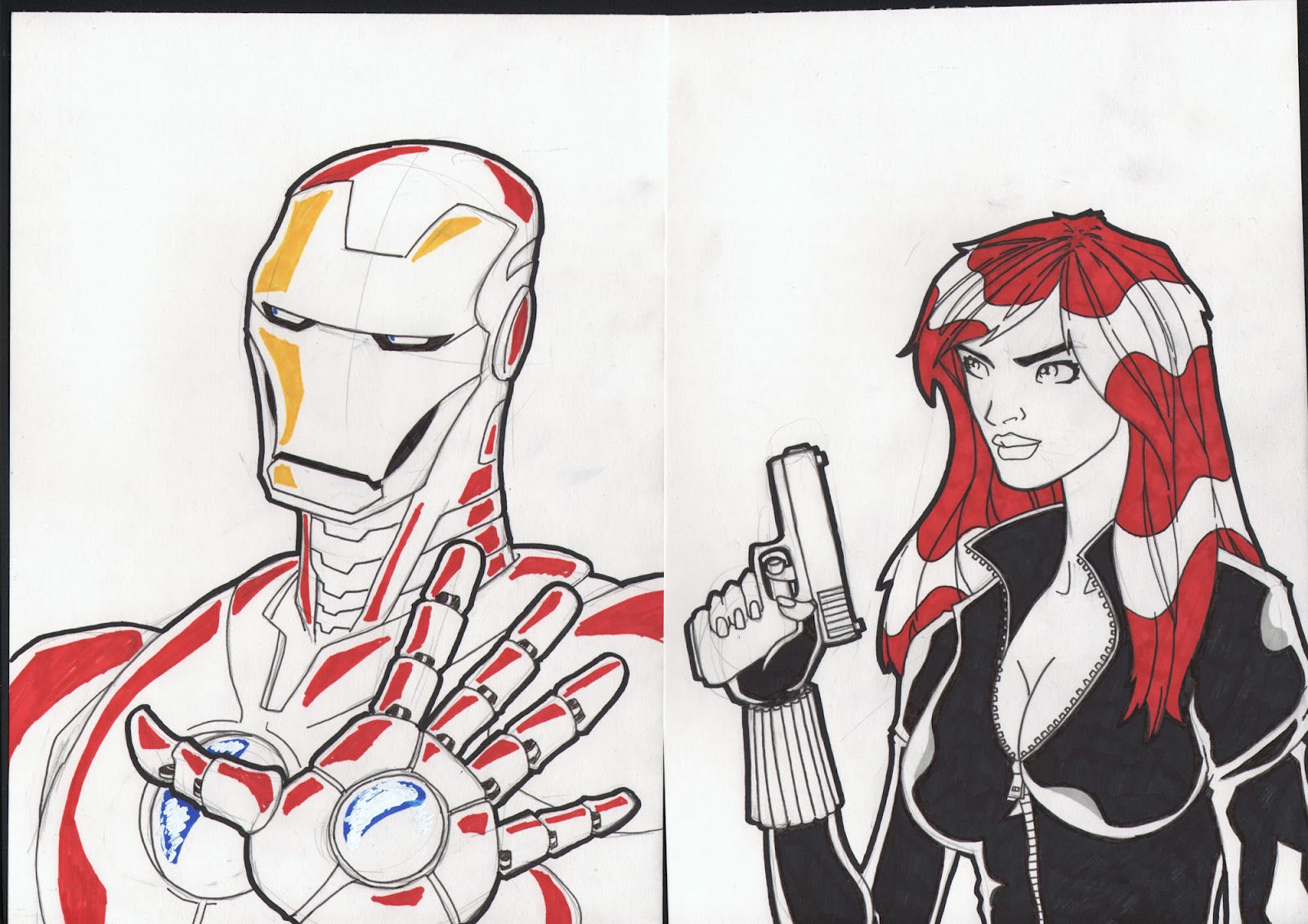 Wallpaper #72703 The Avengers Graphite Drawing by Pen Tacular Artistdeviantartcom on