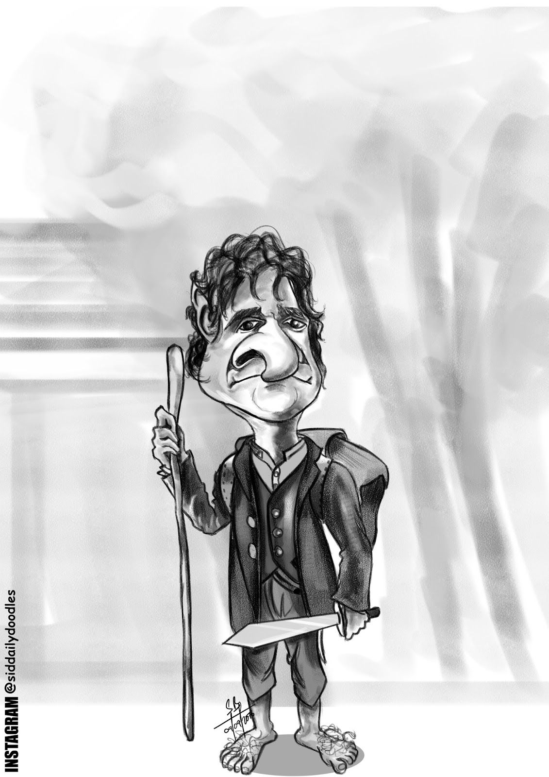 Wallpaper #f200d Intricate Detailed Caricature of Jack Black by Robert Crumb Creative