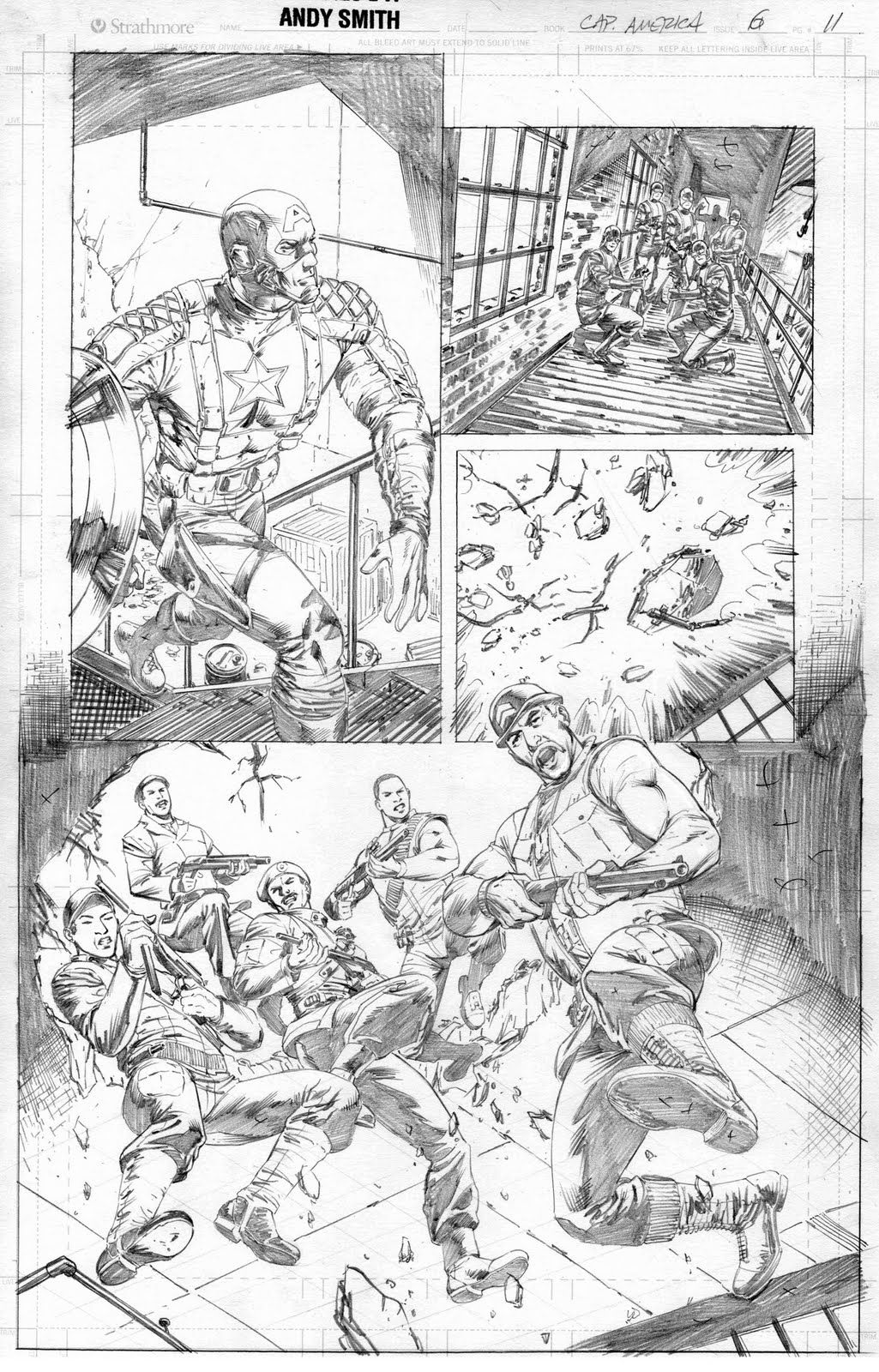 Wallpaper #7Gej8JIBSpphPi3-GGcQ297 Andy Smith Art Captain America First Vengeance is Out