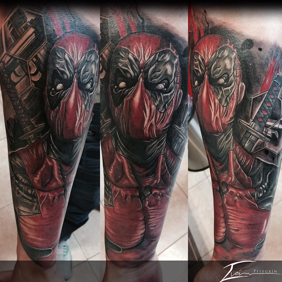 Wallpaper #9130c Marvel Tattoo Photo by Gus H Tattoo on Instagram Deadpool