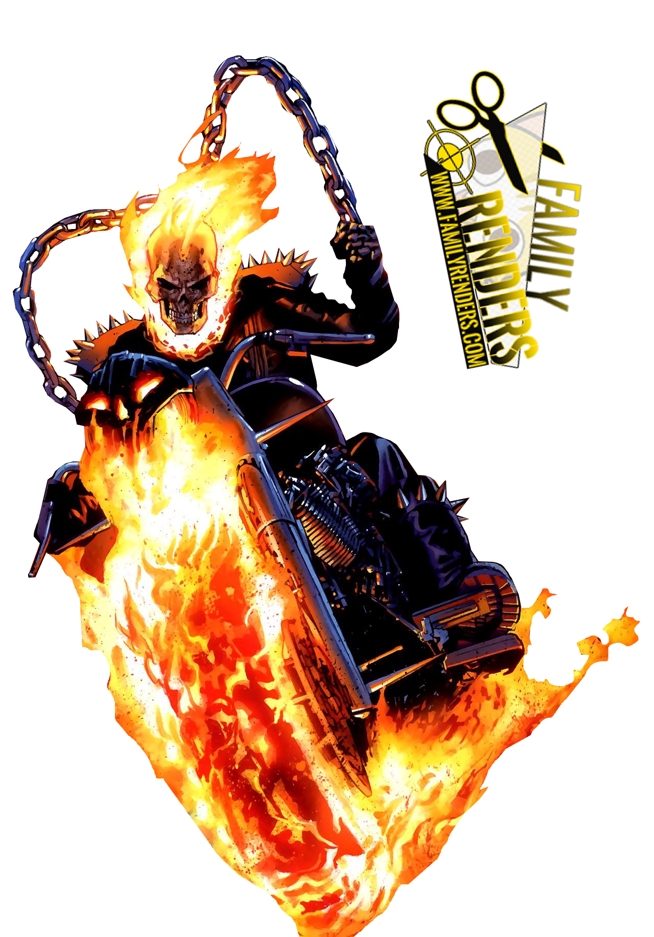 Wallpaper #8fQZOpMBKFX8bn3rGXdZ49 Render Ghost Rider