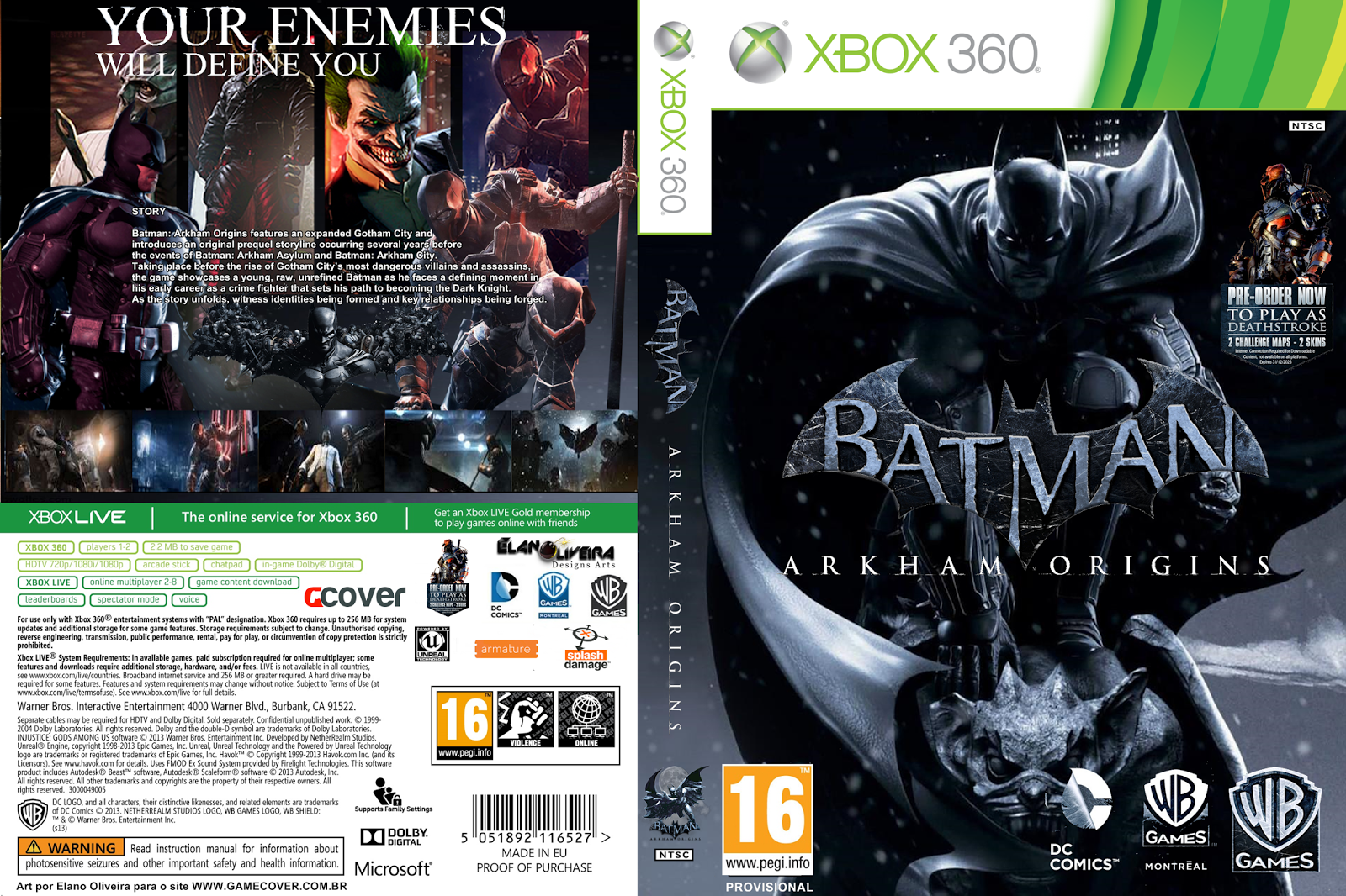 Wallpaper #GRm4H48BtGB6xQ78A3xT32 Batman Arkham Origins Xbox Love 4 U
