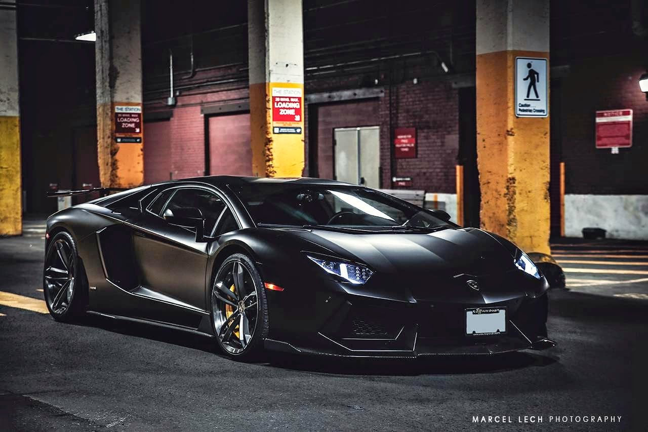Wallpaper #9v9Qa5MB3lSXT3zUyeej57 Matte Black Lamborghini Aventador Underworld Photoshoot Supercars Show