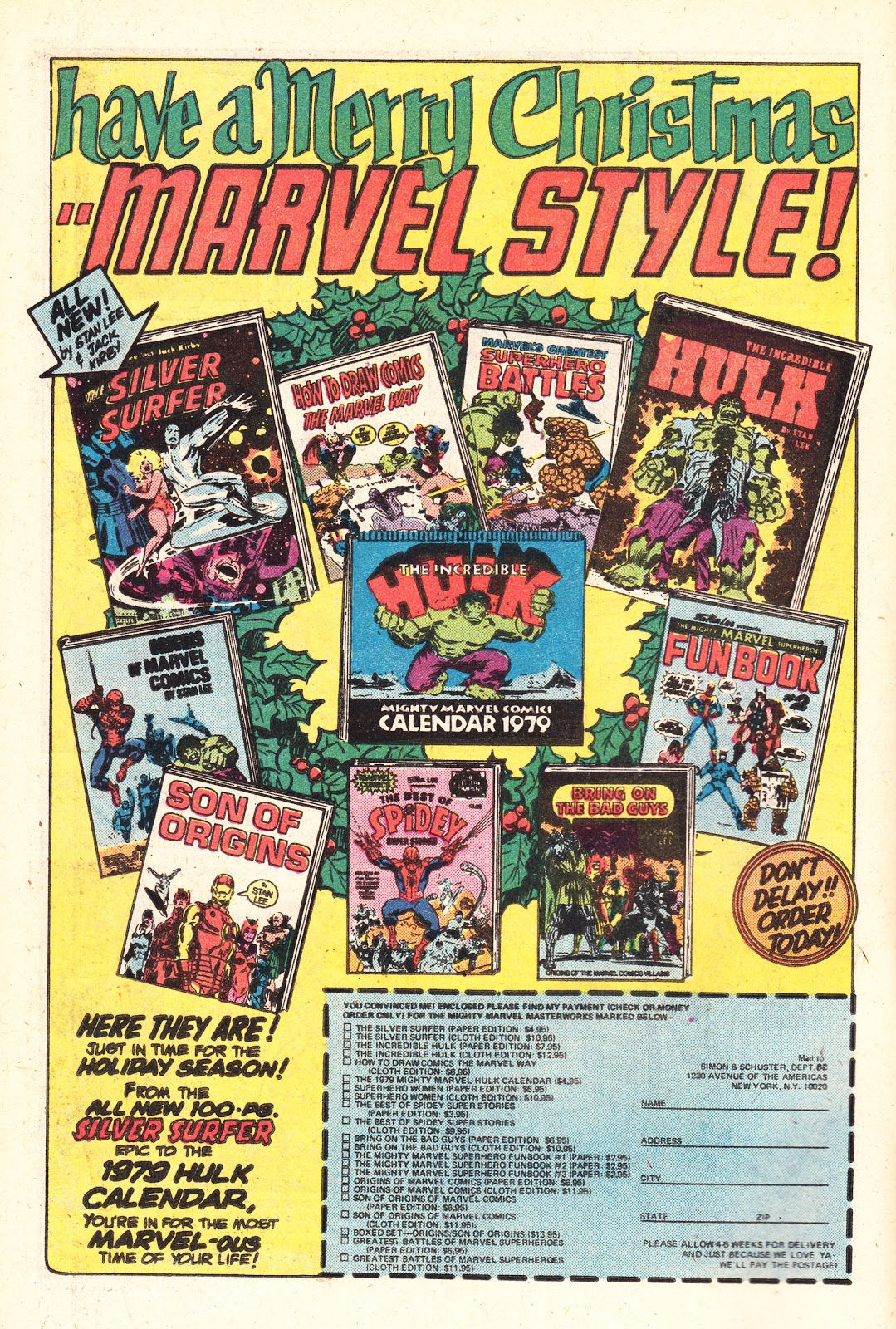 Wallpaper #0Rn5Eo8BtGB6xQ78VGSn35 Starlogged Geek Media Again 1978 Marvel Christmas Gifts Marvel Us
