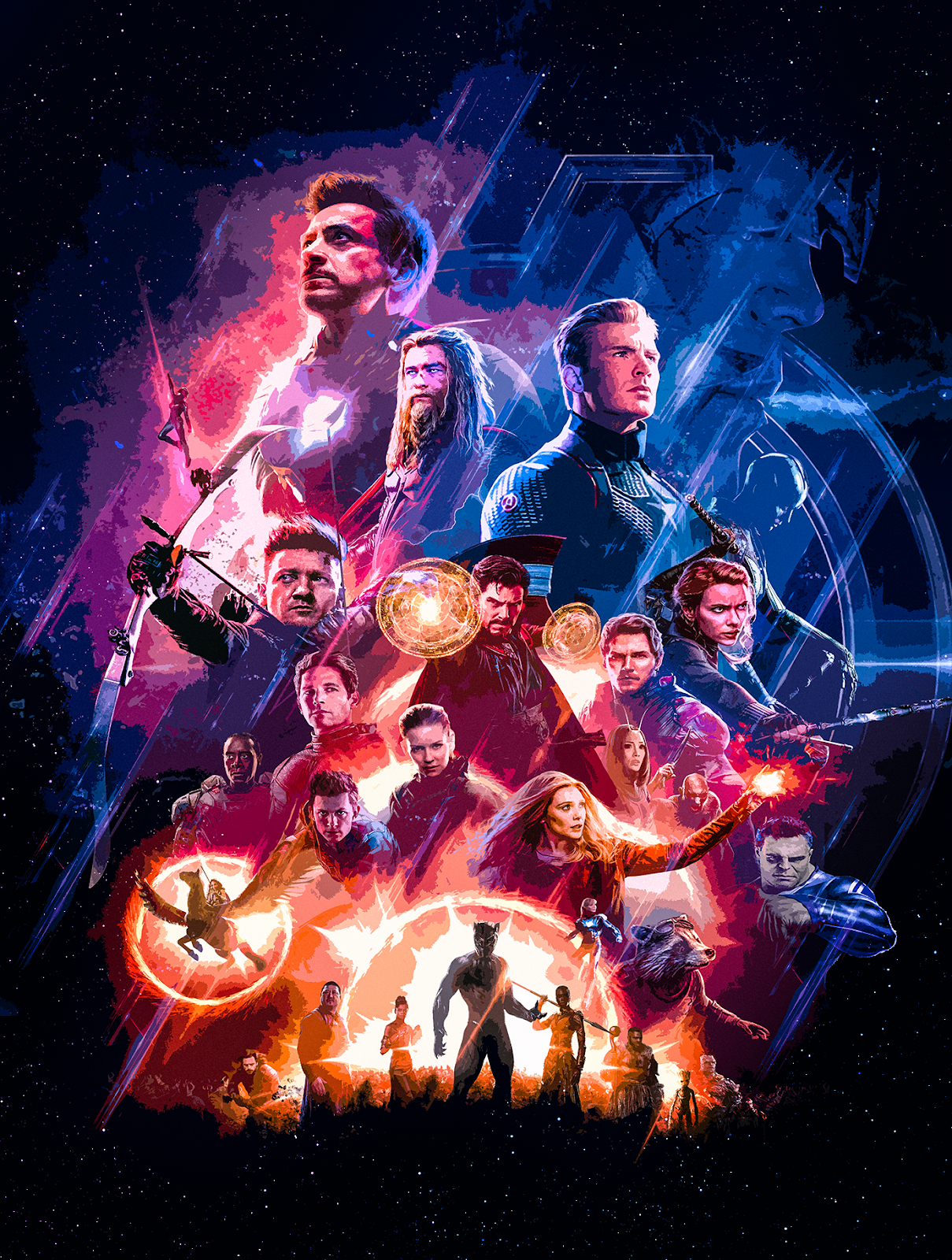 Wallpaper #b2h5GpMBSpphPi3-GRwH249 Marvel Spoiler Oficial Avengers Endgame Posters Textless