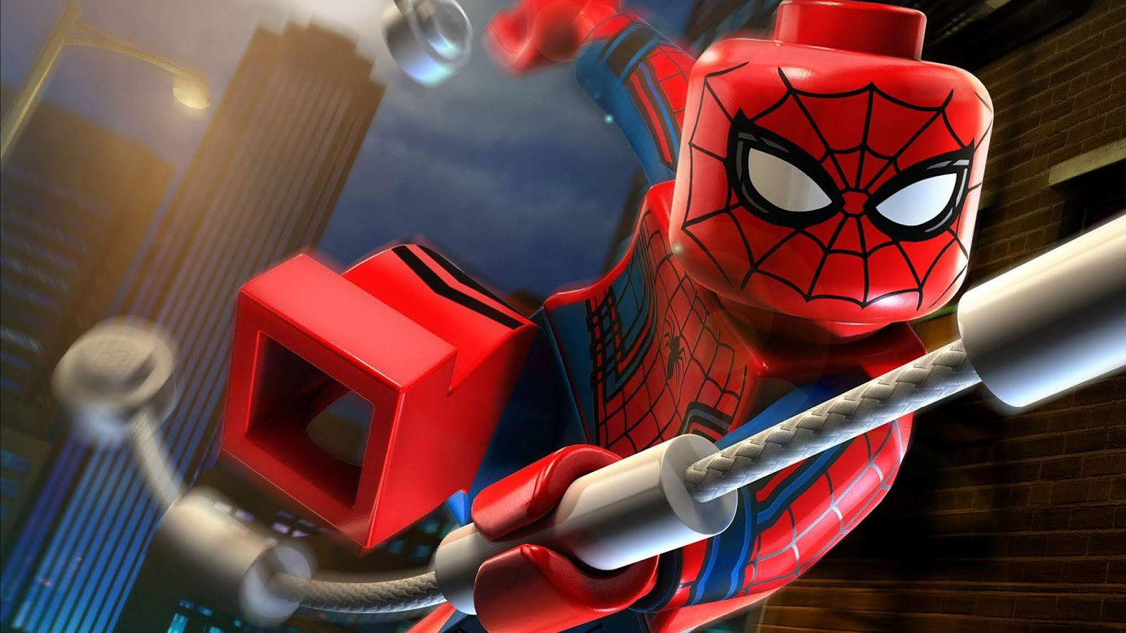 Wallpaper #tGcA6ZIBSpphPi3-zj8P458 Lego Spiderman Homecoming