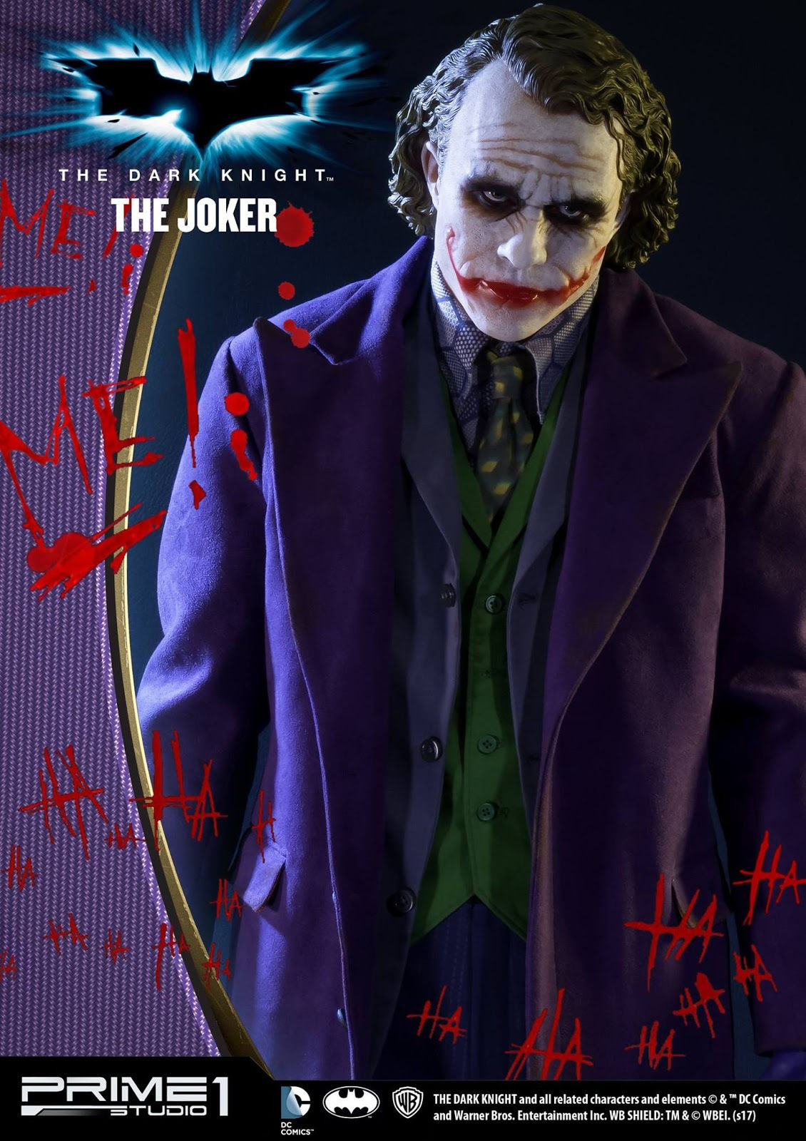 Wallpaper #amcZ_pIBSpphPi3-8J4h256 Toys N News Prime 1 Studio Joker 12e the Dark Knight