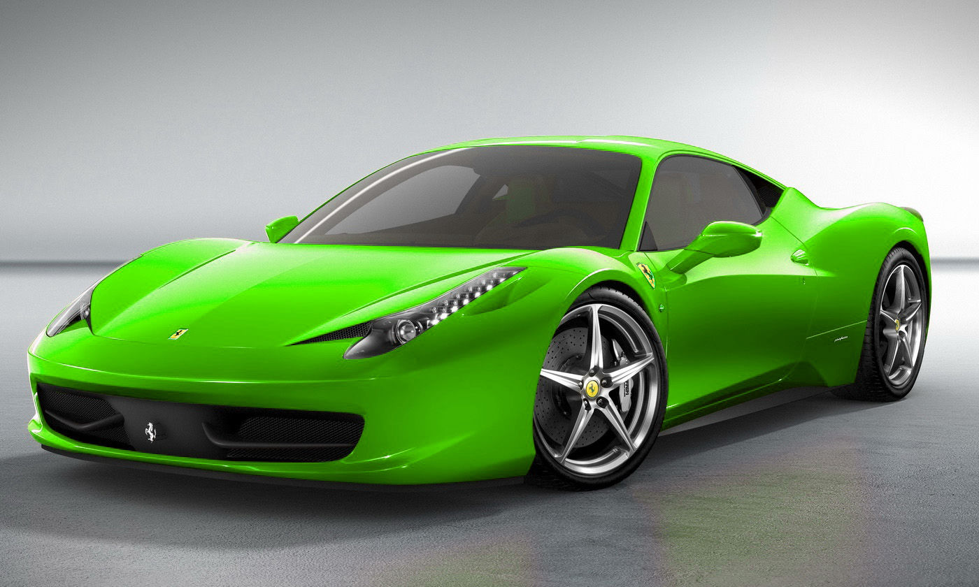 Wallpaper #AnQIx44B_8f4nGFaOHLl11 Green Ferrari Latest Lovely