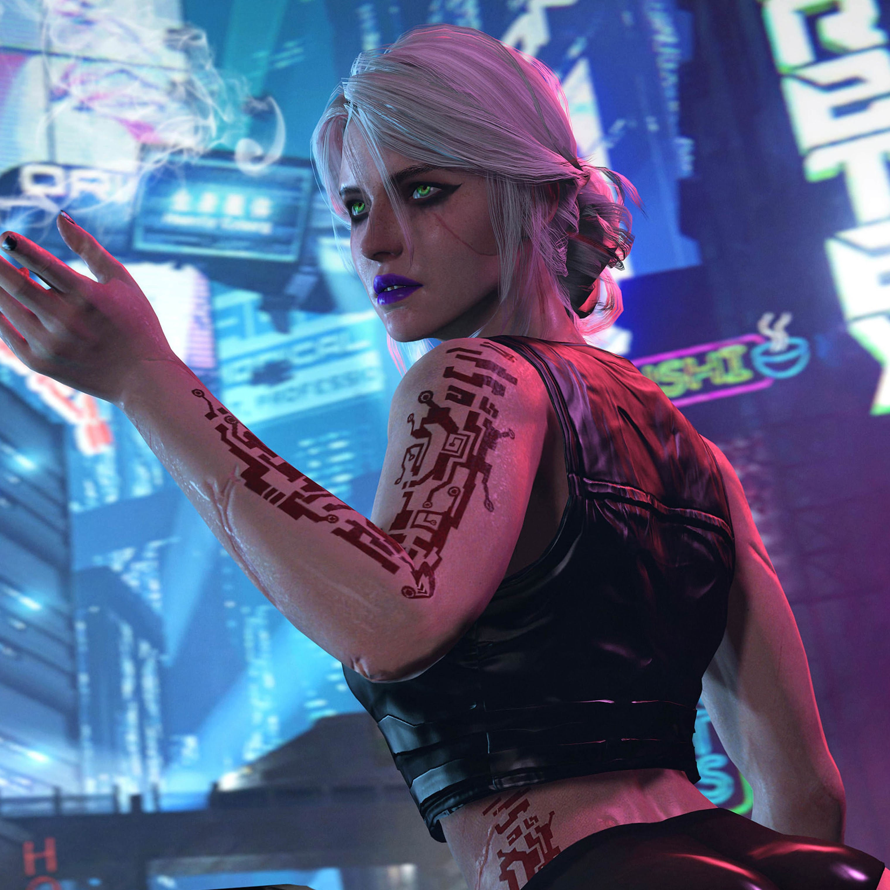 Wallpaper #iRkXBI8BtGB6xQ78Fk0s56 Cyberpunk 2077 Ciri 8k 96 Wallpaper PC Desktop