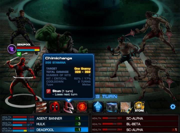 Wallpaper #62e25ZIBSpphPi3-nDDD333 Maximum Sumii Deadpool in Marvel Avengers Alliance