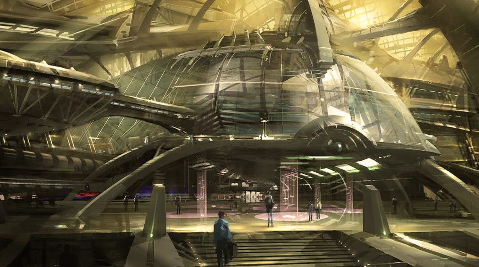 Wallpaper #e85BJZMB71dOy6JZeRN765 Dsngs Sci Fi Megaverse Sci Fi Buildings and Futuristic Cities