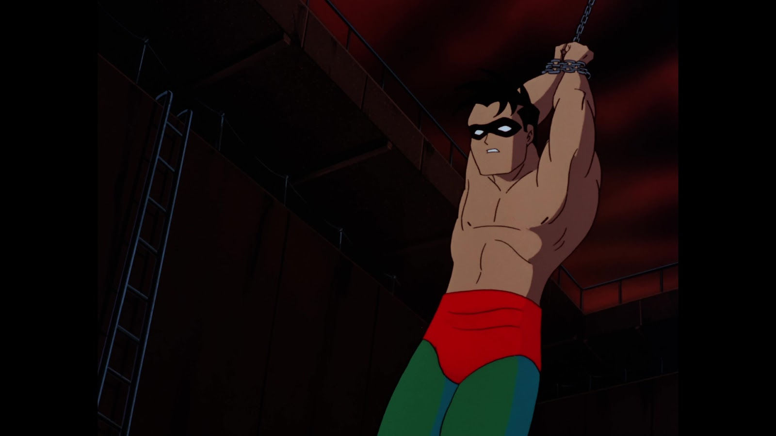 Wallpaper #PmilIJMBSpphPi3-GS7g144 Shirtless Superheroes Robin Banes Hostage