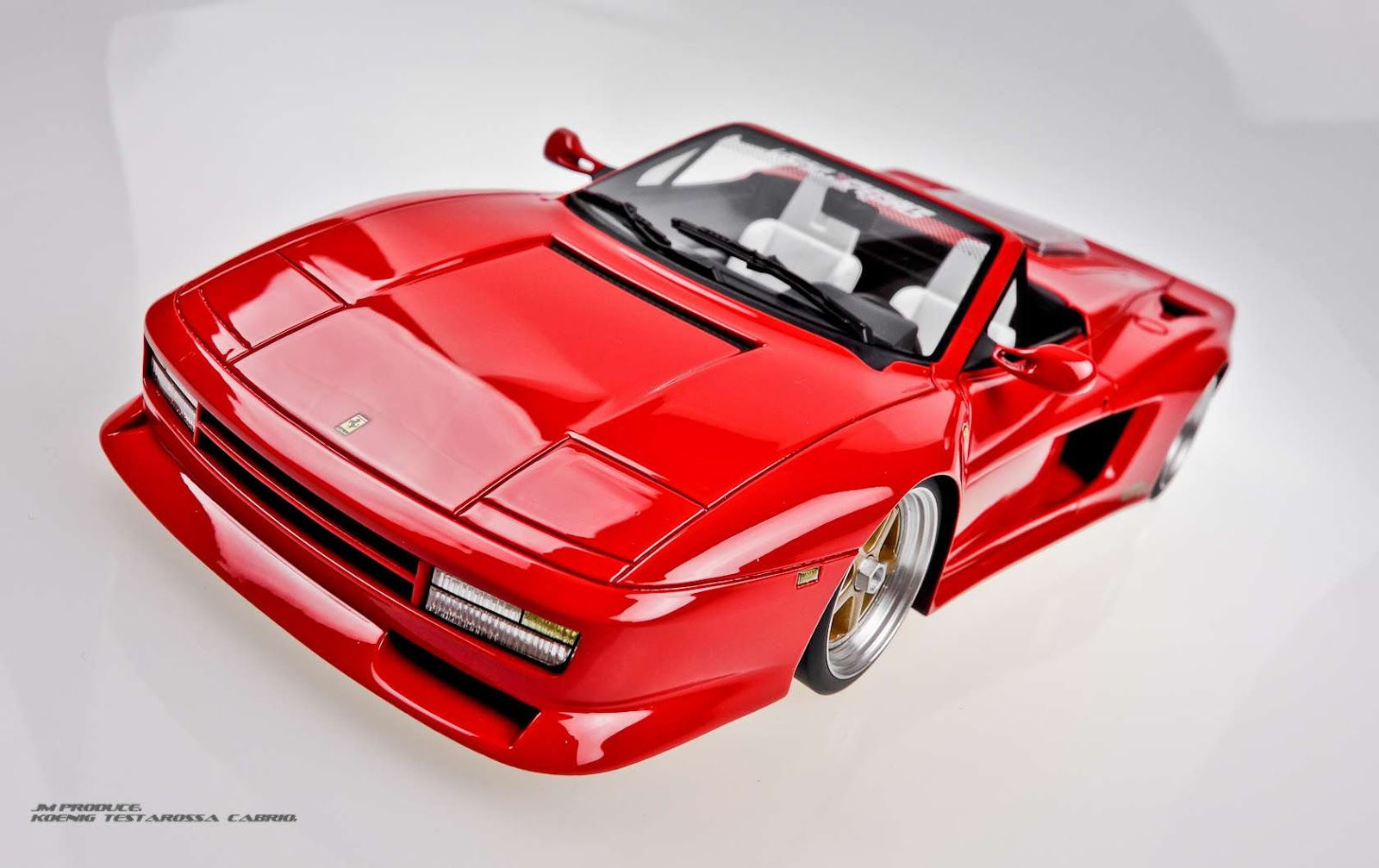 Wallpaper #_T_SO5MBLiIJ4c9OwY_B297 1985 Ferrari Testarossa Koenig Competion Spider Mg Model 118