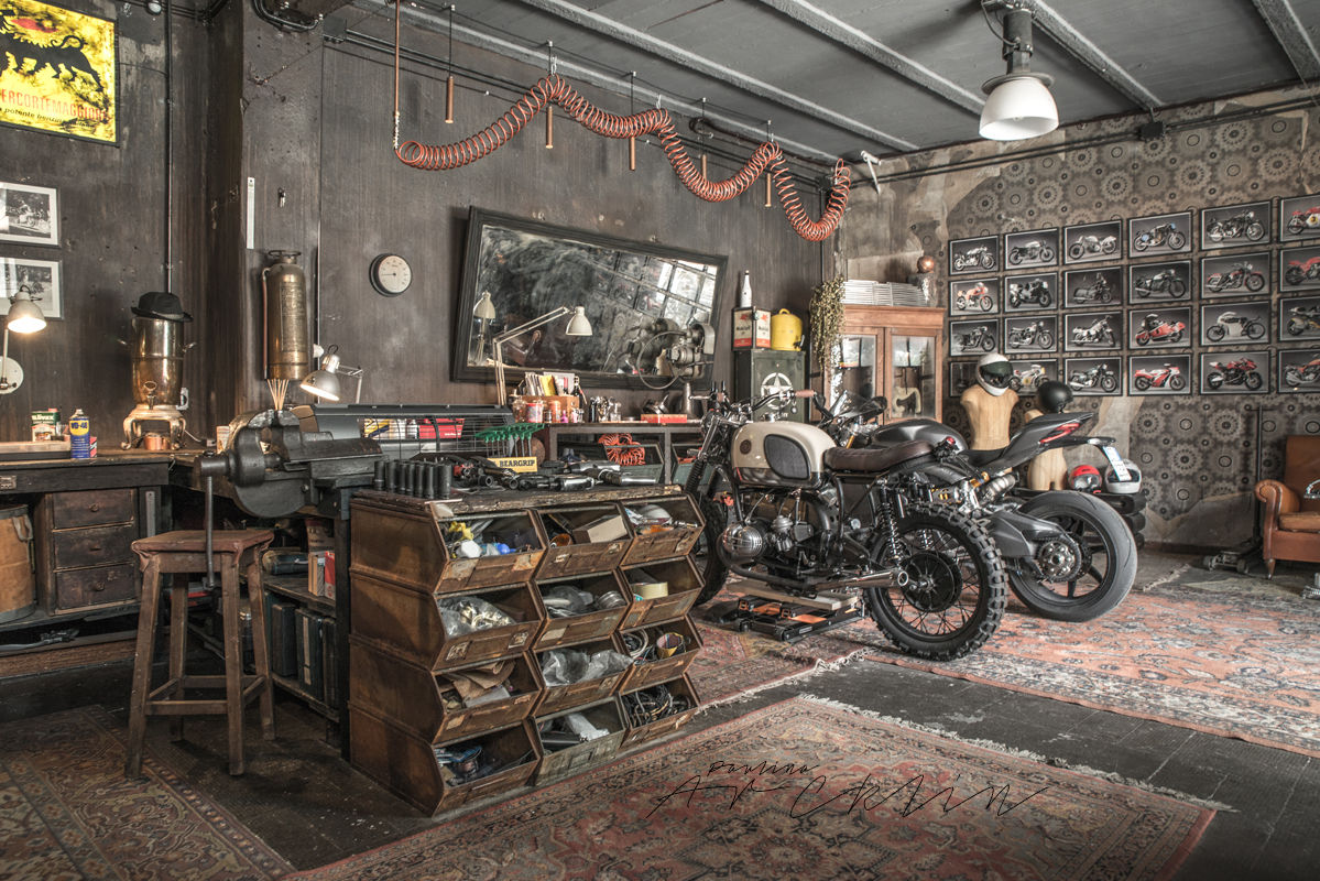 Wallpaper #9RpPUpMB1yWOL4qgkIK6247 Mercenary Garage Steampunk Garage