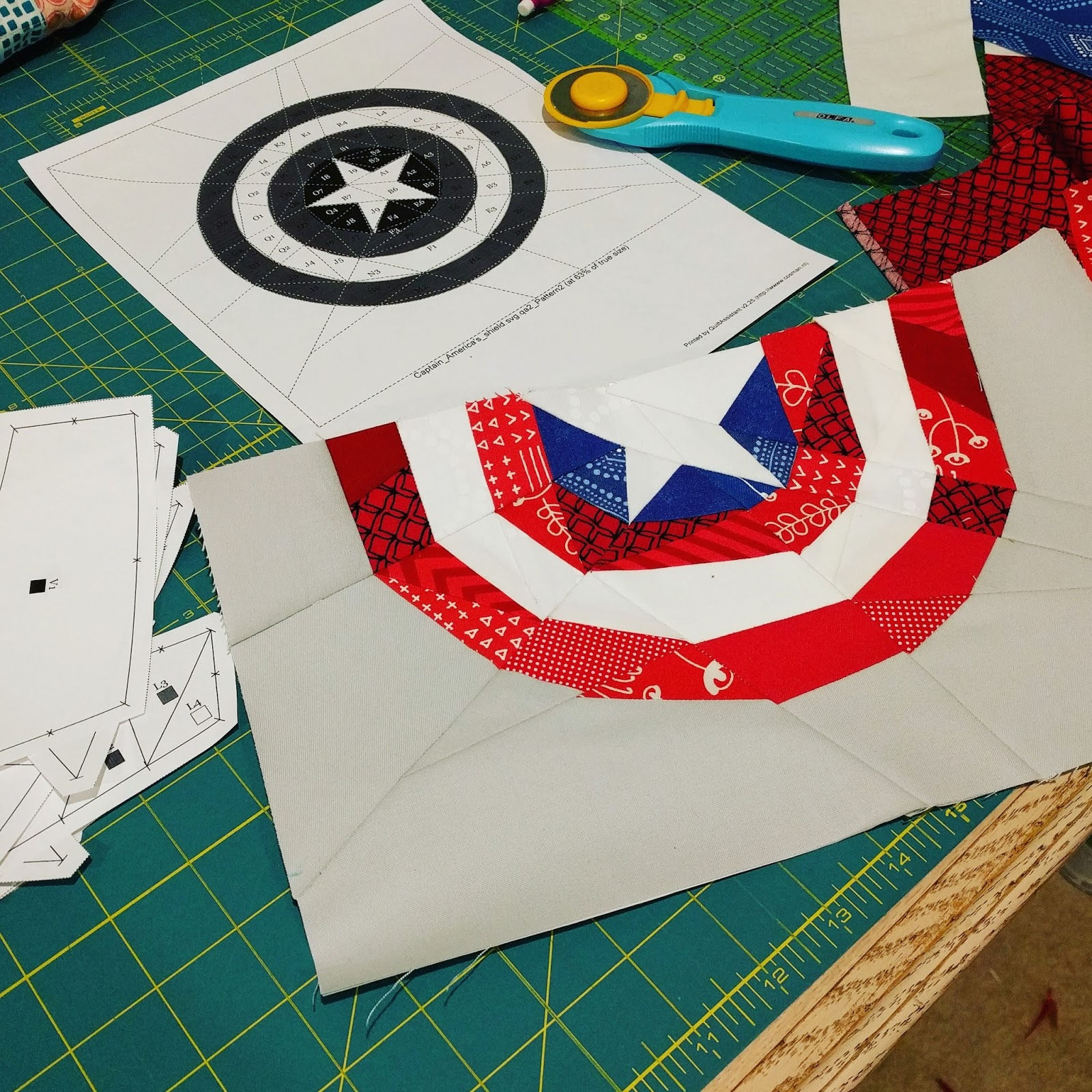 Wallpaper #QQBa7I4BSdW8dNouuBSe1 Geometric Captain America Shield Free Pattern