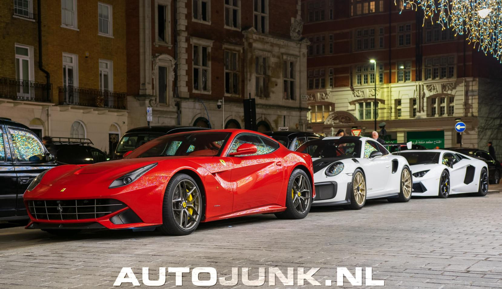 Wallpaper #YhnTI48BtGB6xQ7854SQ35 Ferrari F12 vs Porsche Gt2 Rs vs Lamborghini Aventador Gespot Op