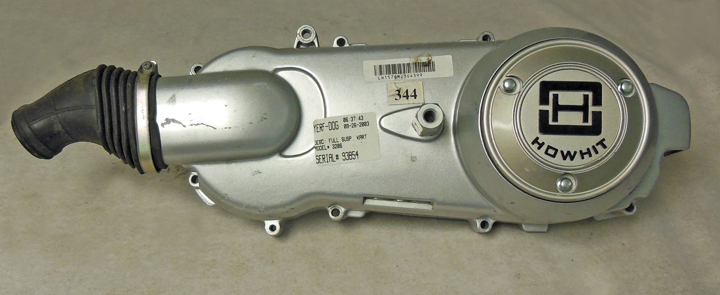 Wallpaper #CGjVE5MBSpphPi3-1AIl210 Left Crankcase Cover with Howhit Emblem for 150cc Gy6 Engine Short