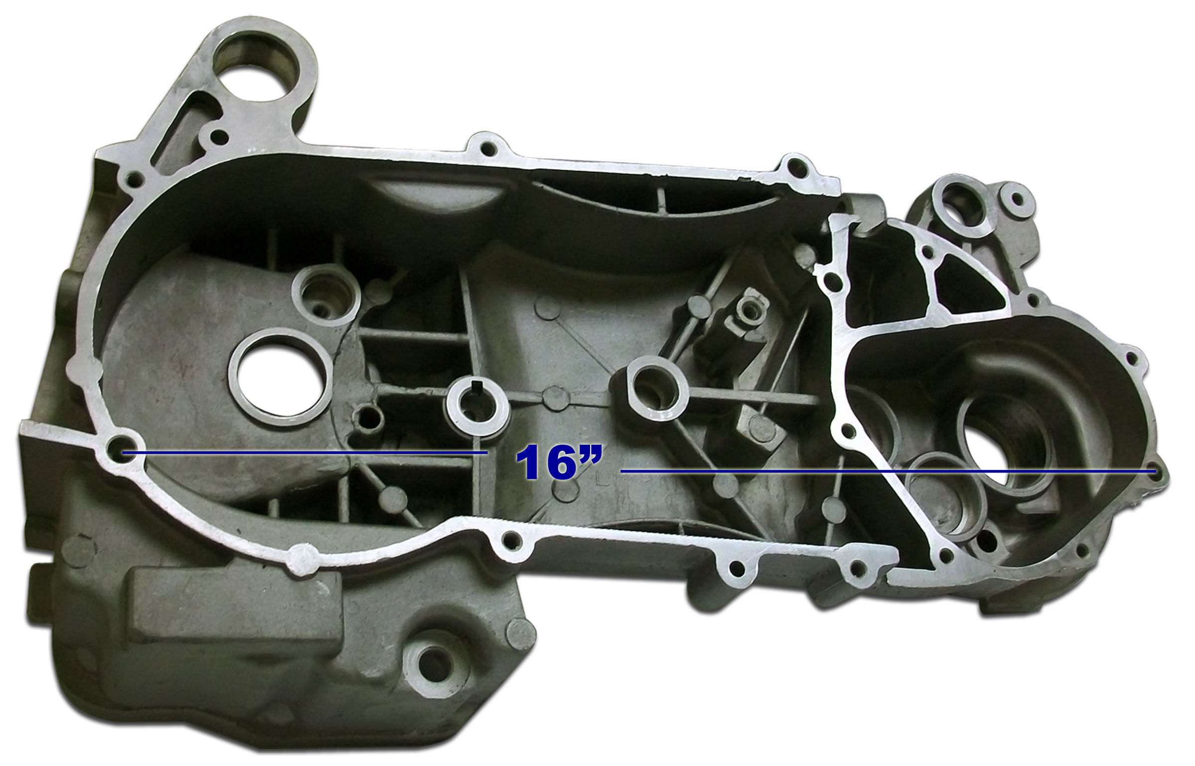 Wallpaper #CGjVE5MBSpphPi3-1AIl142 Left Crankcase for a Gy6 150cc Engine 04976 Bmi Karts and Parts