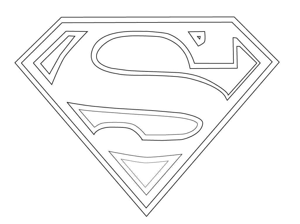 Wallpaper #wWh_I5MBSpphPi3-JTVO143 Superman Symbol Coloring Pages for Kids Coloring Pages