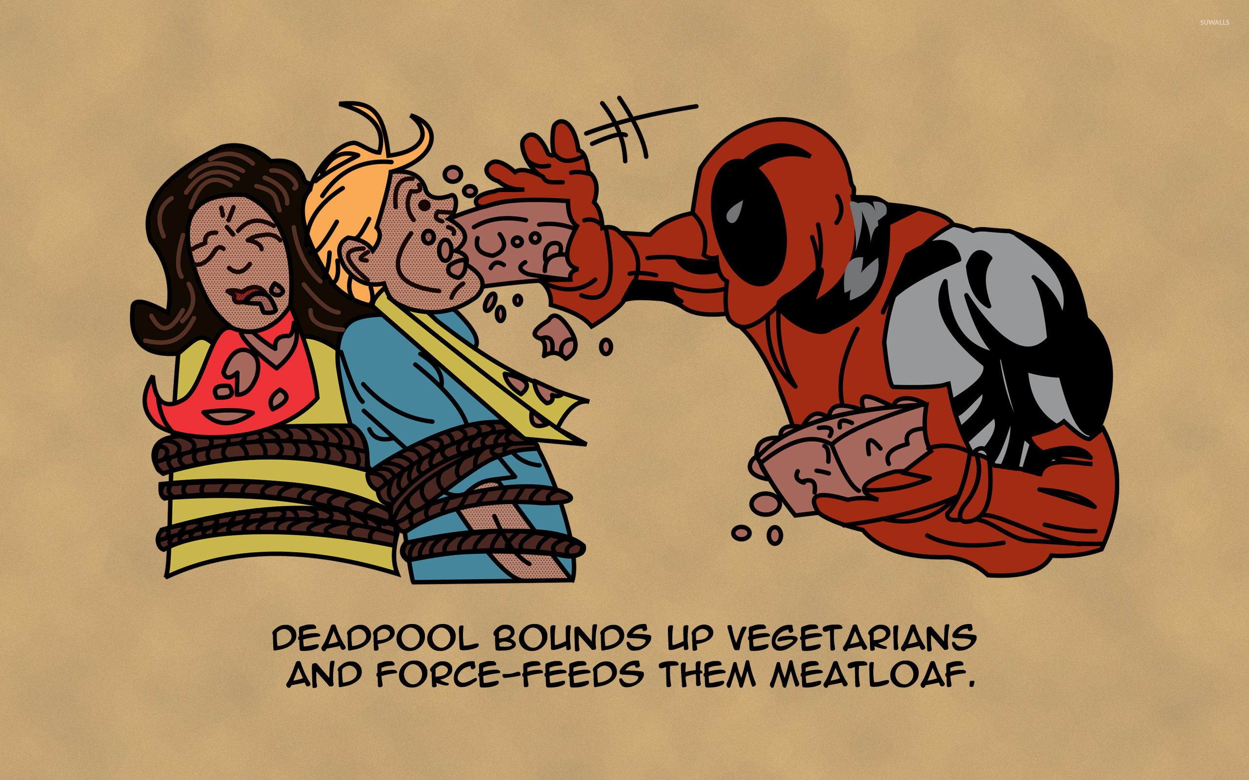Wallpaper #v2fl9JIBSpphPi3-Xnwt72 Deadpool Meme Common Sense